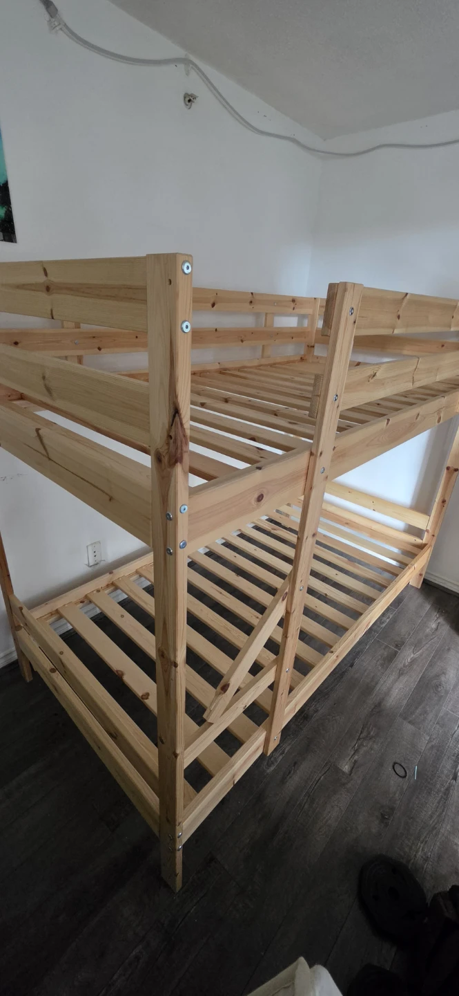 IKEA MYDAL Solid Wood Bunk Bed Frame - photo 3
