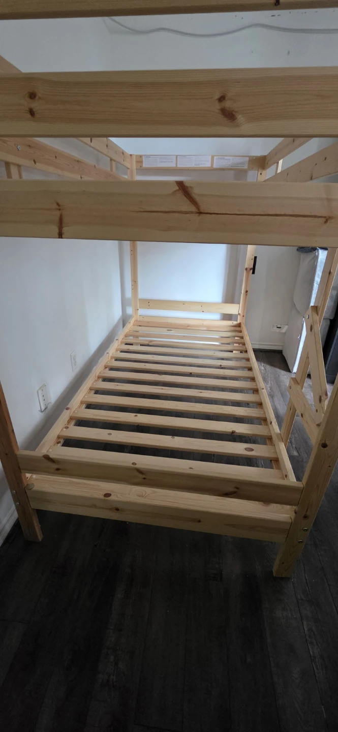 IKEA MYDAL Solid Wood Bunk Bed Frame - photo 5