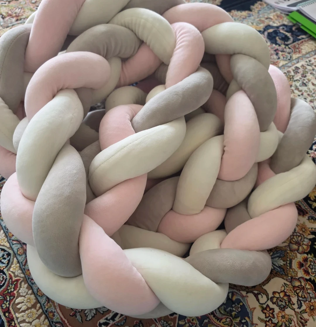 Braided Crib Bumper - photo 3