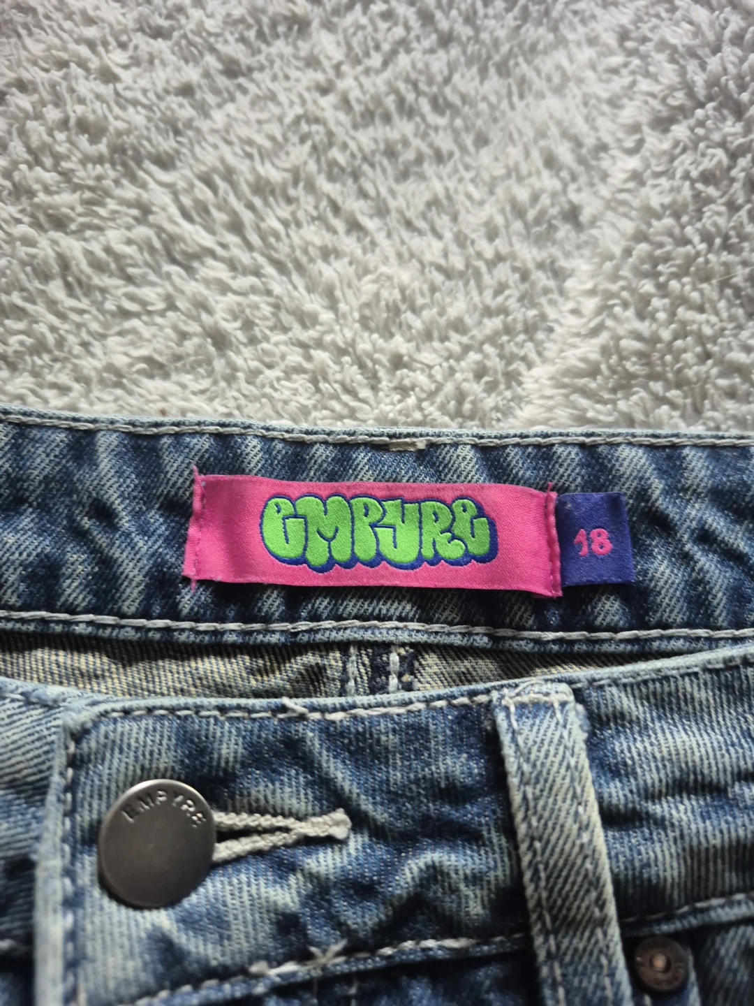 EMPYRE size 18 baggy distressed jeans - photo 3