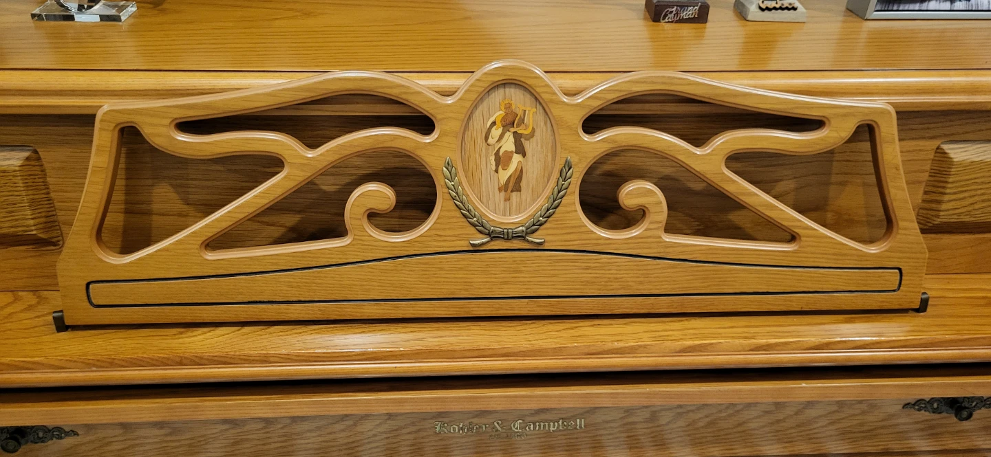Robert & Campbell Upright Piano + Bench - photo 4