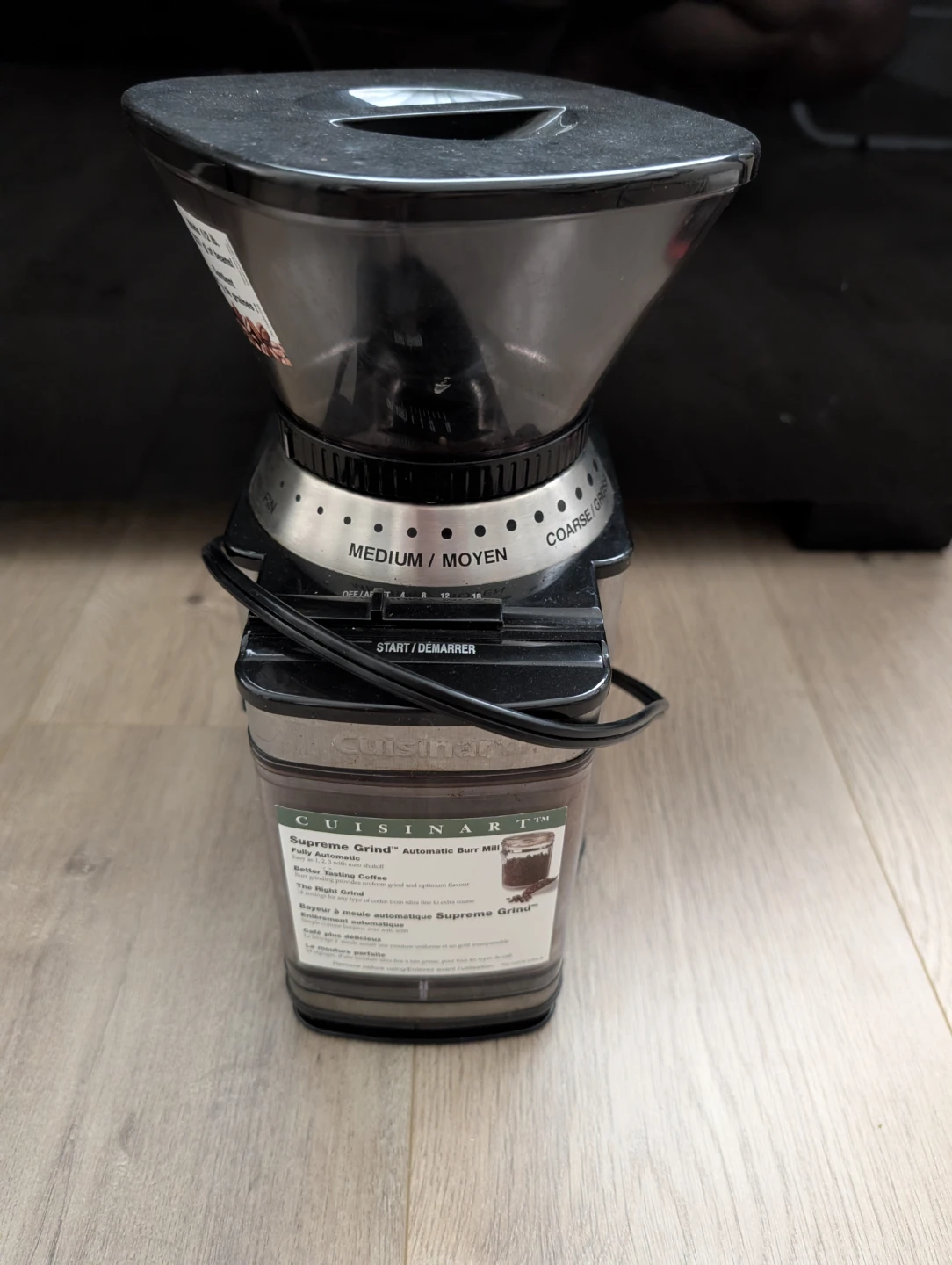 Coffee beans grinder