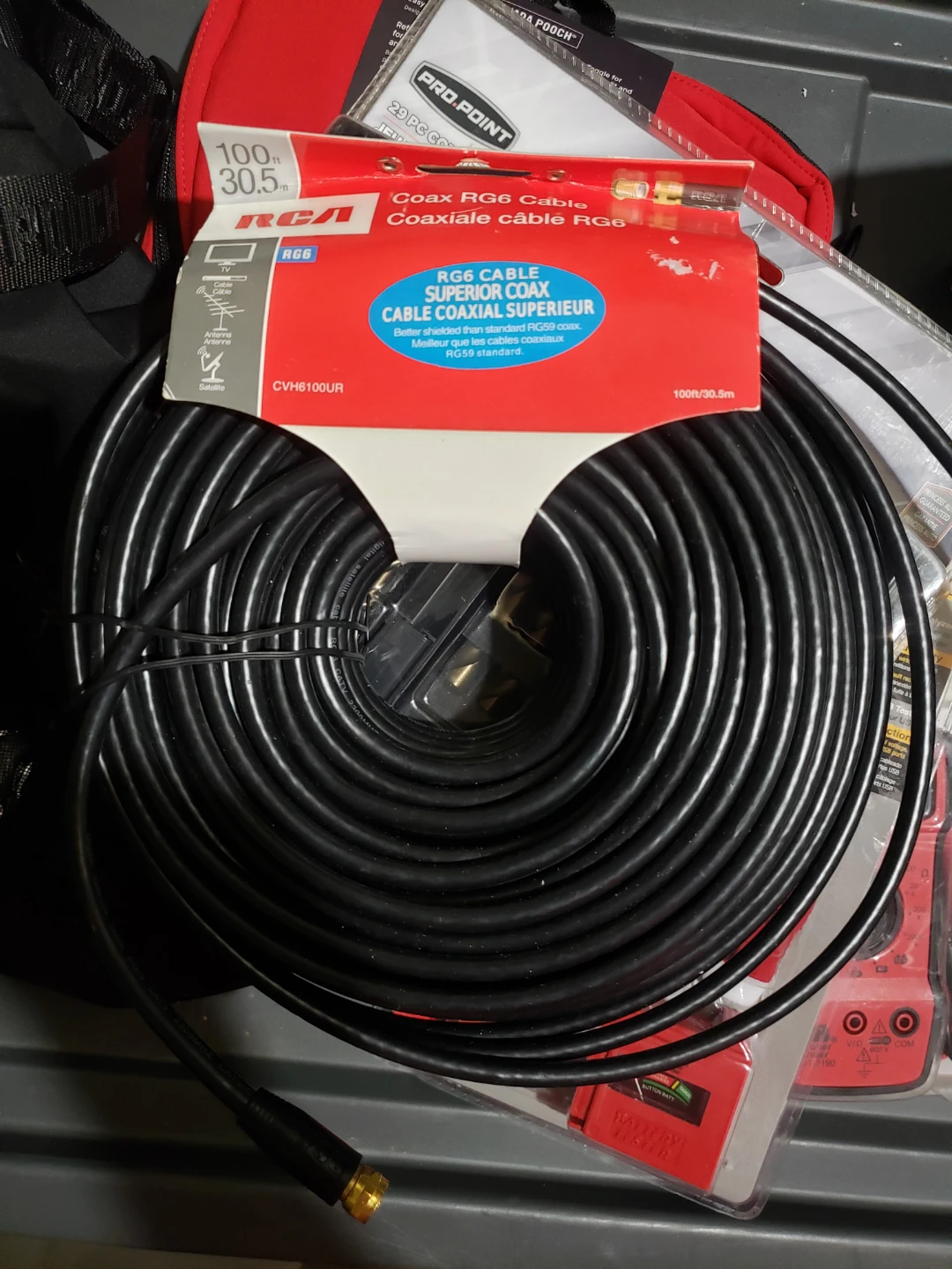 RCA RG6 Coaxial Cable 100ft