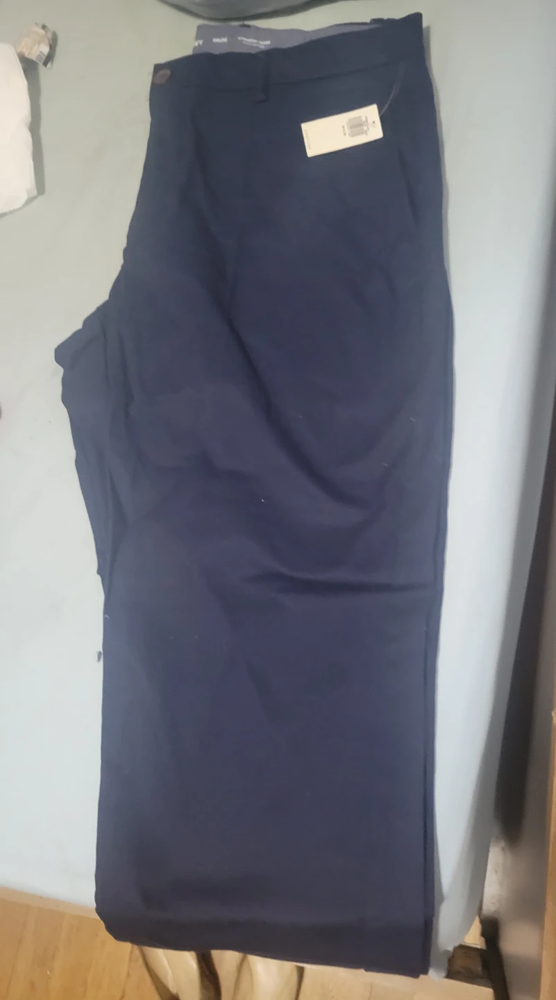 2 pairs Old Navy Athletic Taper Pants 34x30 Navy Blue