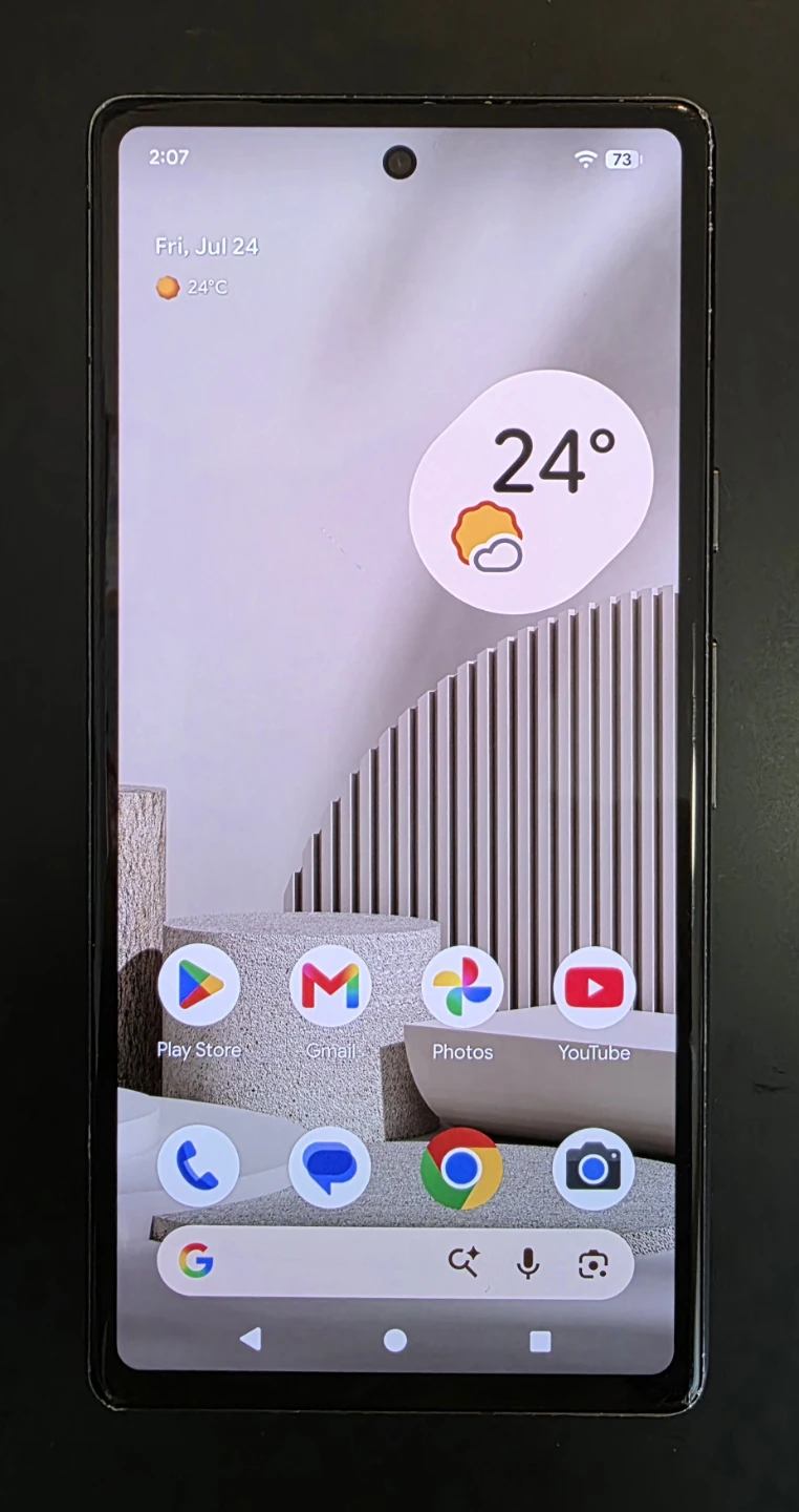 Google Pixel 7a Smartphone unlocked Android 17 - photo 4
