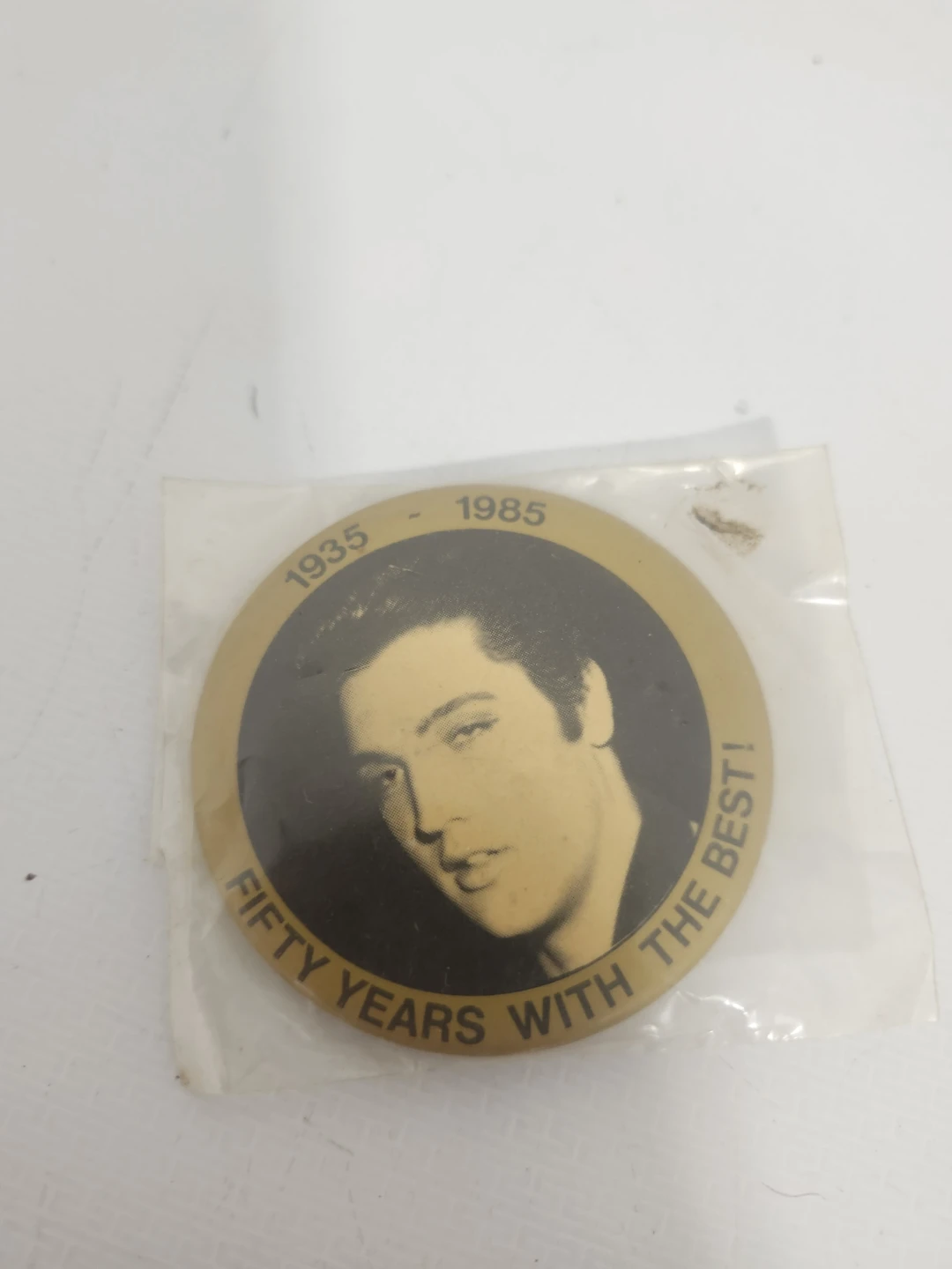 Elvis Presley 50 Years With The Best Commemorative Pin