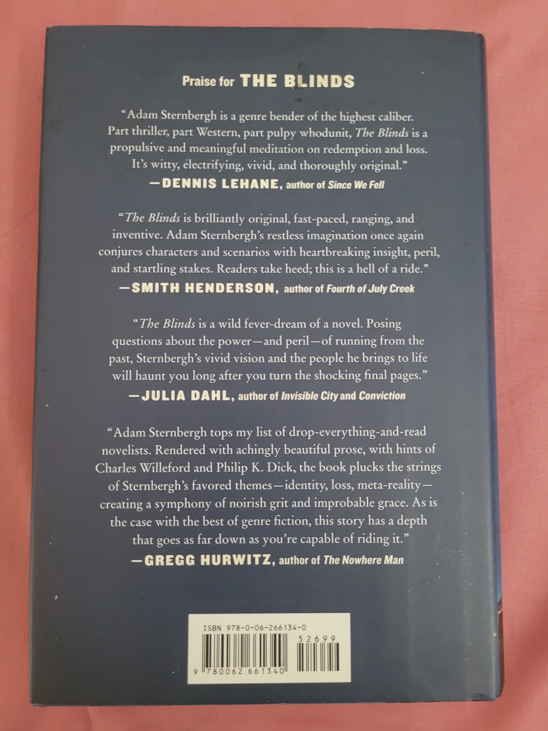 The Blinds: A Novel by Adam Sternbergh - photo 2