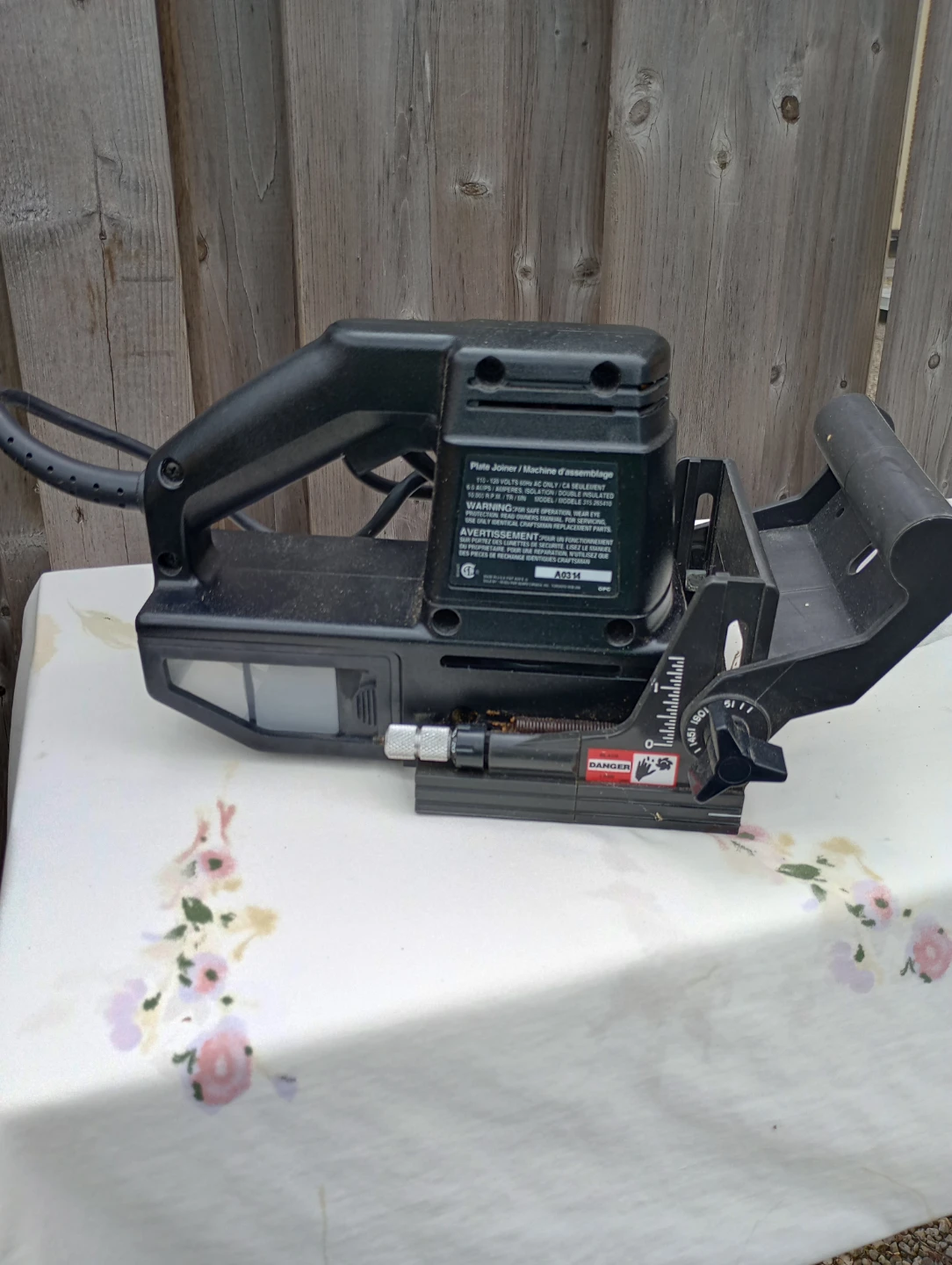 Craftsman 6A Plate Jointer - photo 2