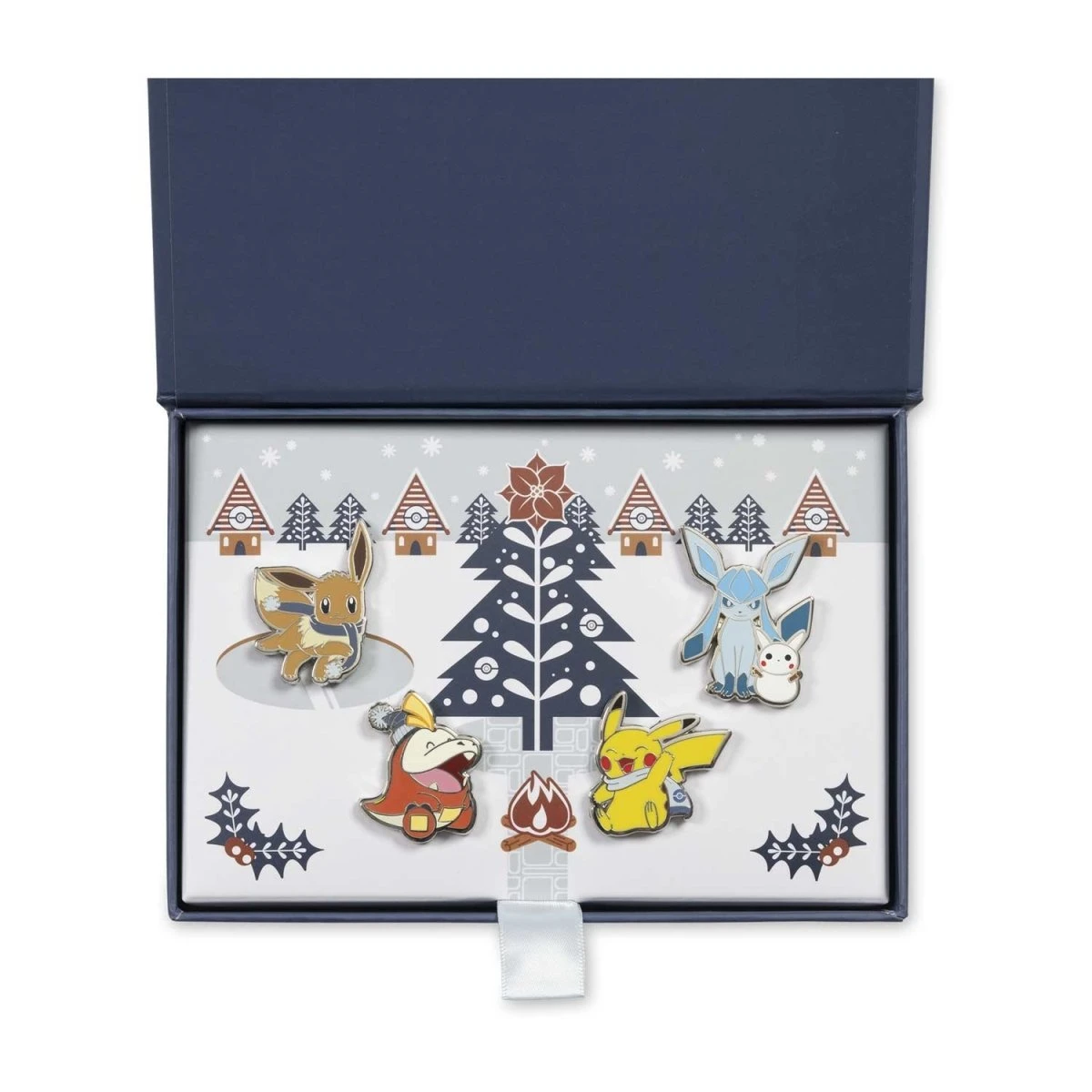 Pokémon Holiday Pin Box Set (Pokemon Centre 4-Pack)