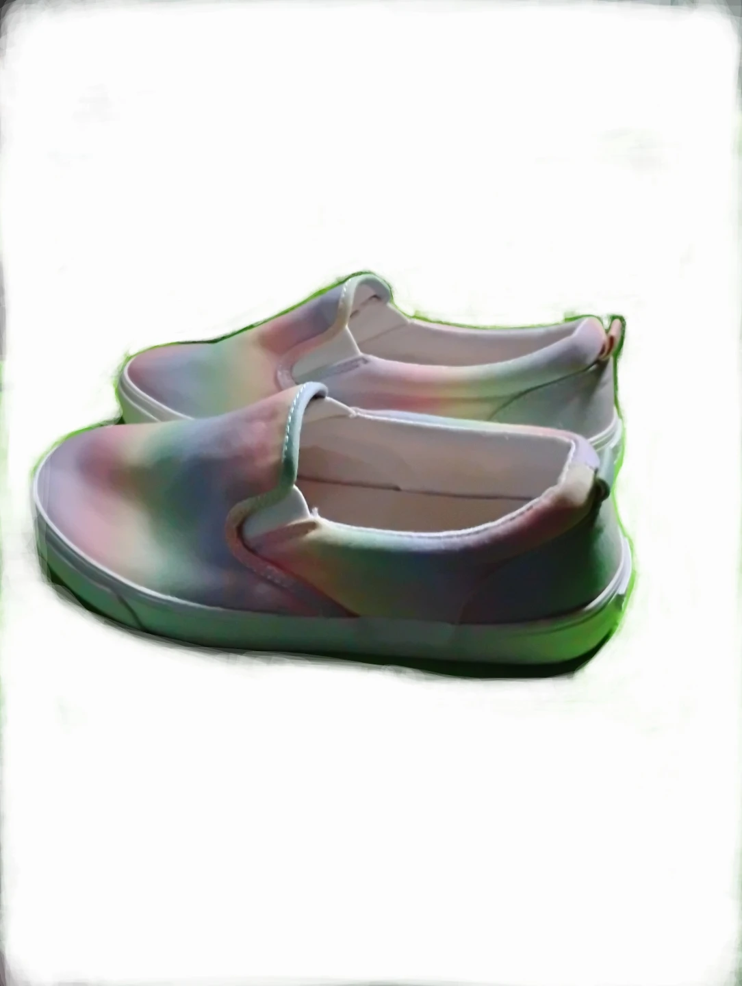 Tie-Dye Slip-On Shoes