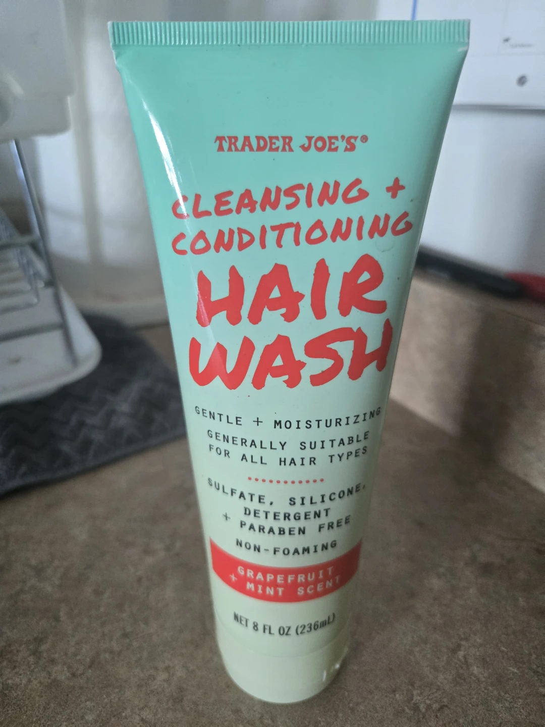 UNOPENED Trader Joe's Cleansing + Conditioning Hair Wash