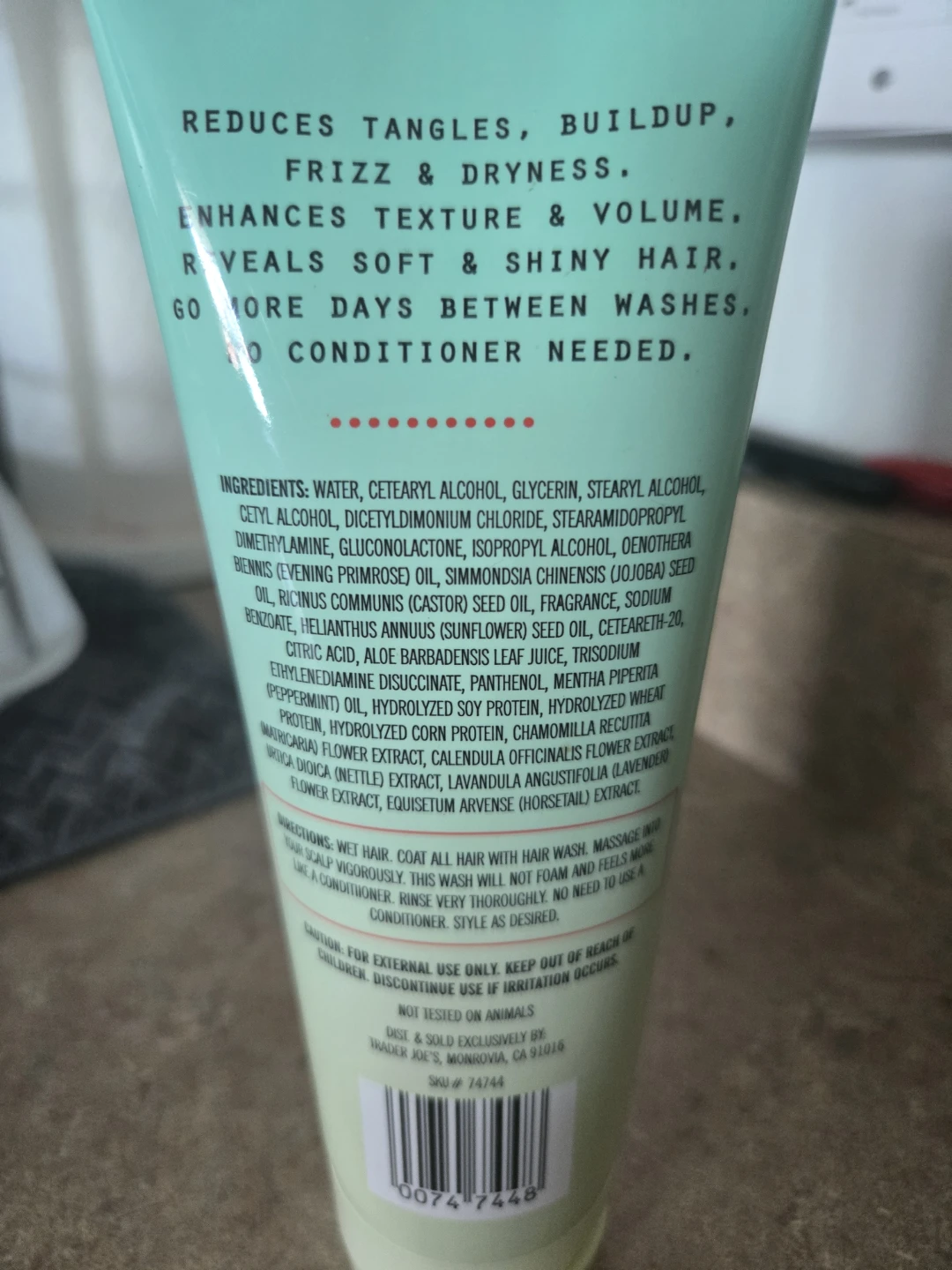 UNOPENED Trader Joe's Cleansing + Conditioning Hair Wash - photo 2