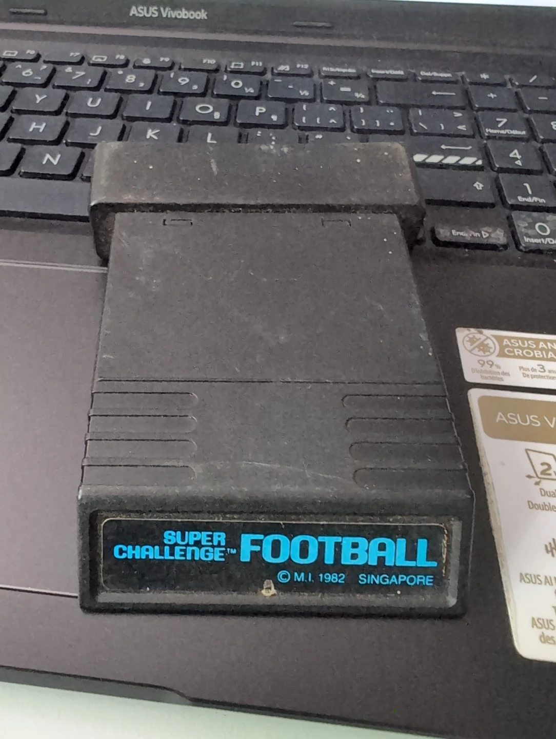 Super Challenge Football Game Cartridge (1982)