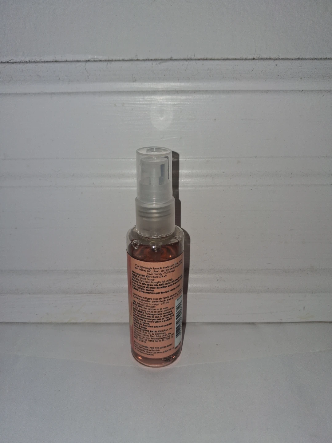 Bath & Body Works Peach Bellini Anti-Bacterial Hand Spray 29ml - photo 2