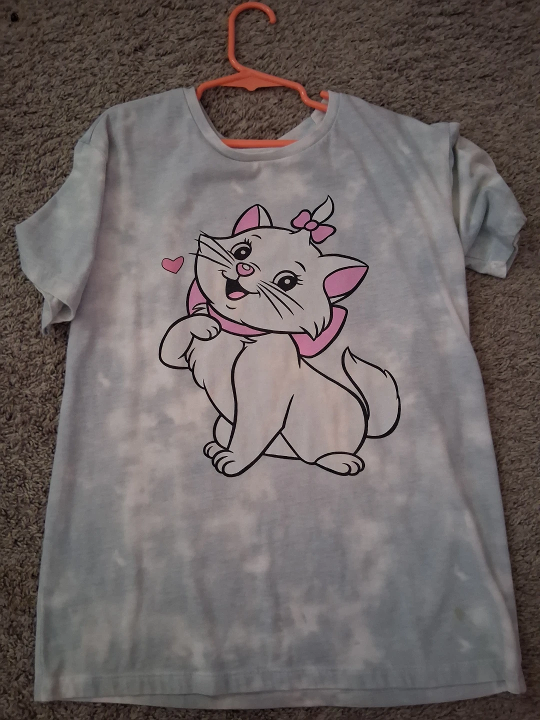 Disney Marie Cat Tie-Dye T-Shirt