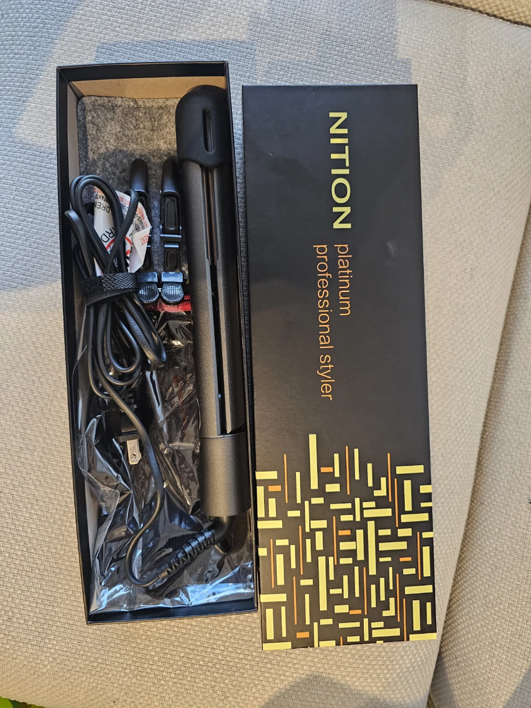 NITION Platinum Professional Styler Hair Straightener - photo 2