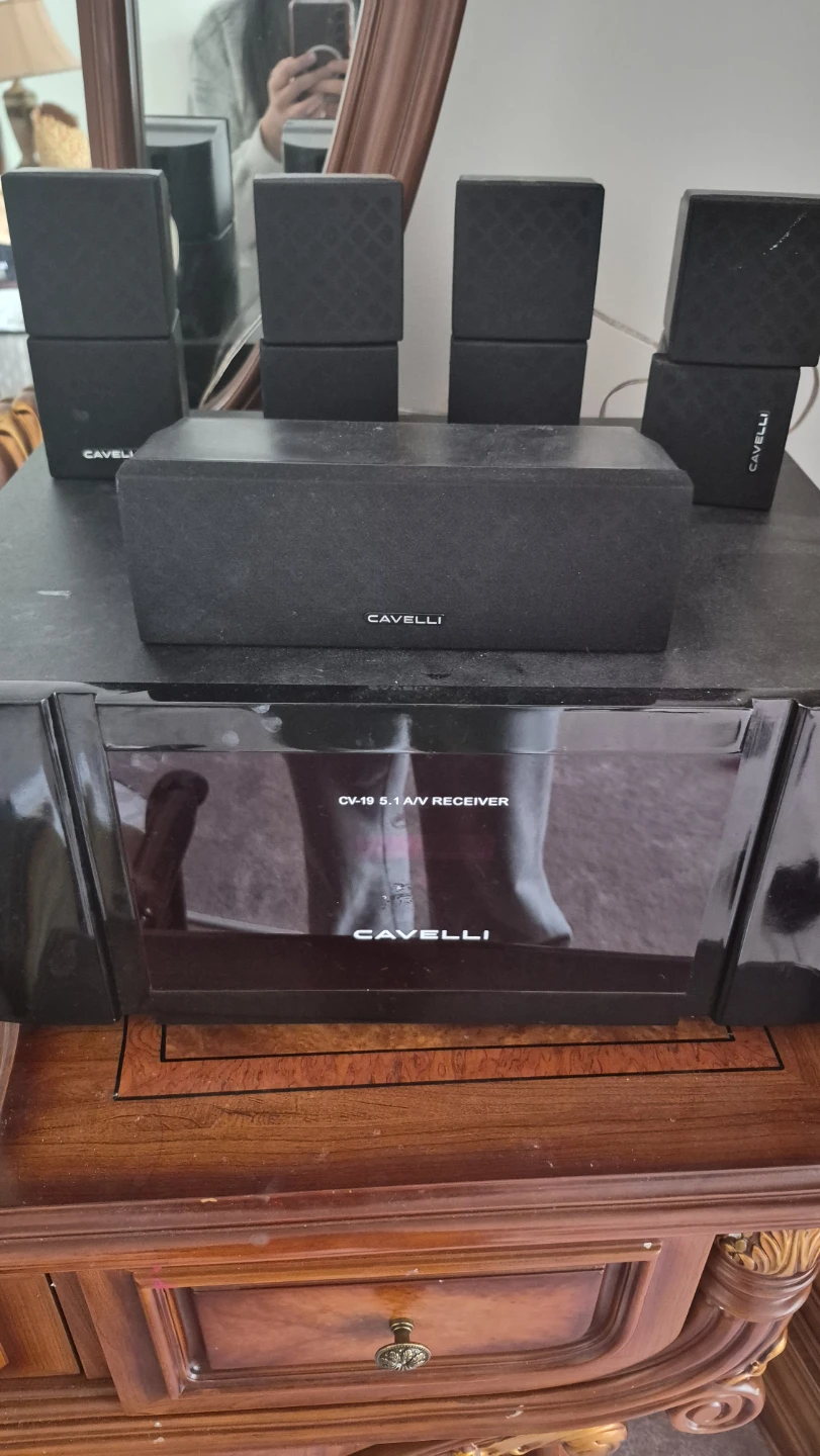 Cavelli CV-19 5.1 A/V Receiver with Speakers - photo 3