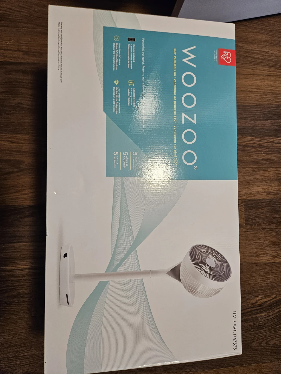 FAN WOOZOO Oscillating Fan