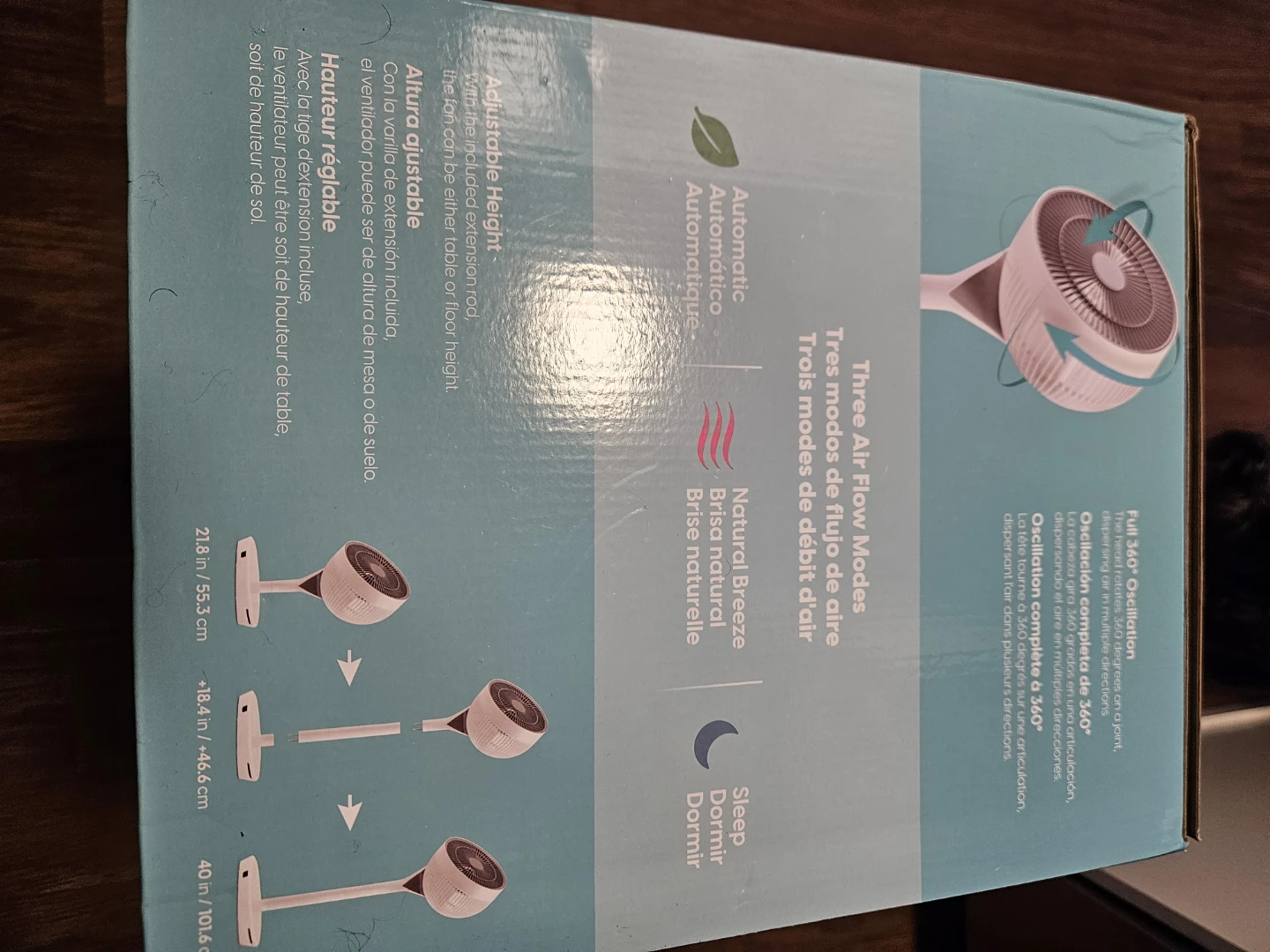 FAN WOOZOO Oscillating Fan - photo 2