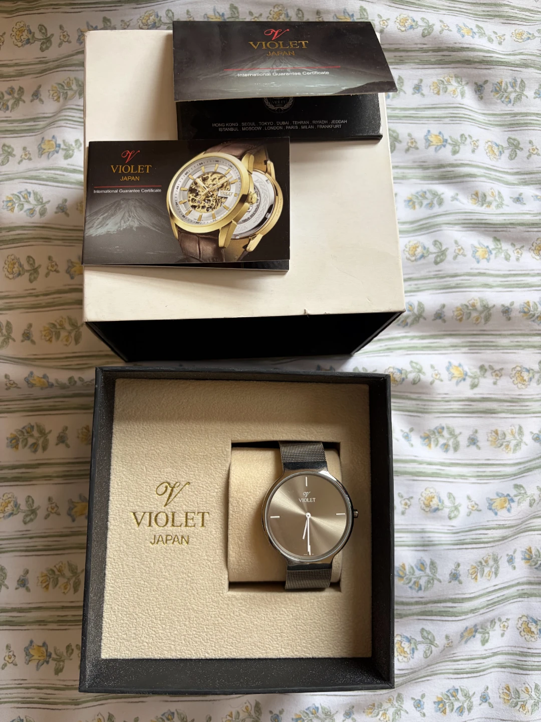 Violet Japan Watch