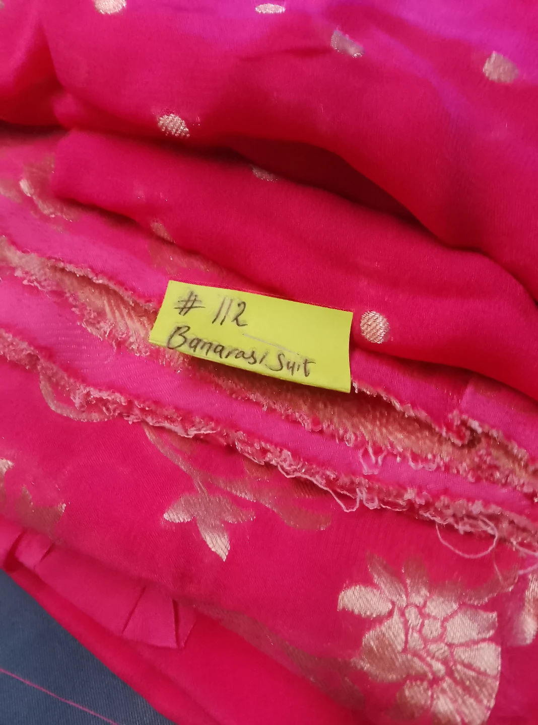 Banarasi Silk Suit and Pure Crape Fabric - photo 2