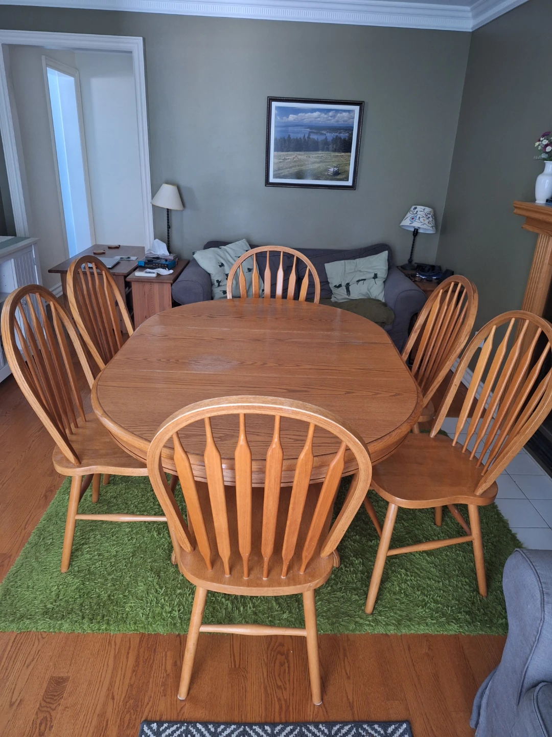 7-Piece Solid Wood Dining Set - photo 4