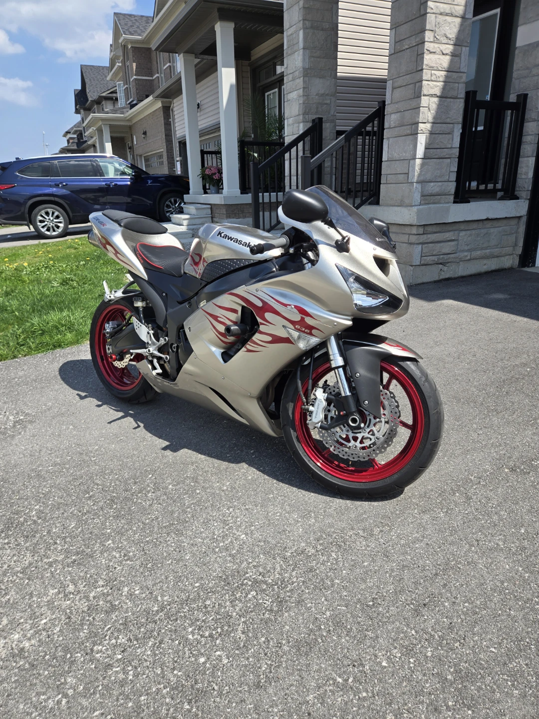 2006 Kawasaki ZX-6R 636 Motorcycle