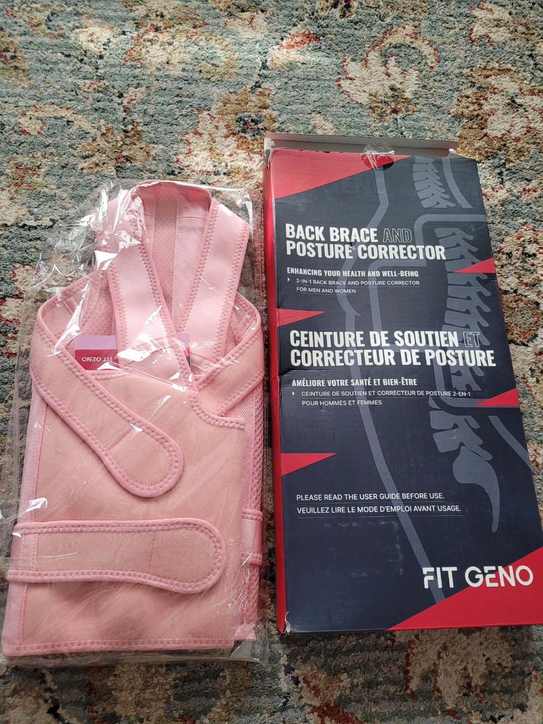 Geno Back Brace & Posture Corrector - Lumbar Support Belt