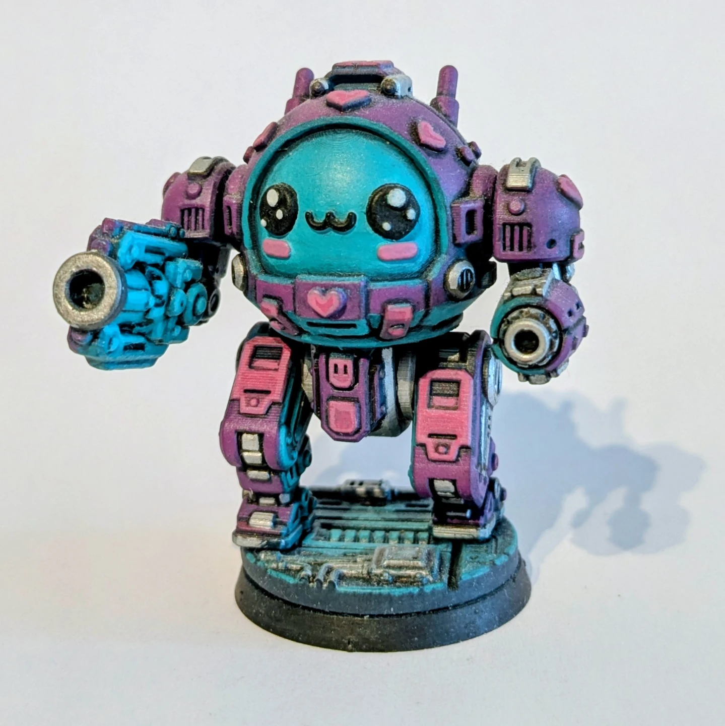Custom Painted Cute Mech Miniature