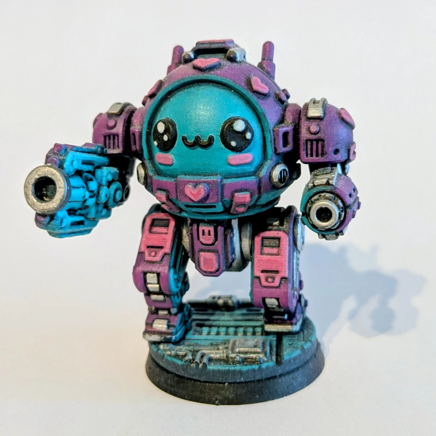 Custom Painted Cute Mech Miniature - photo 2