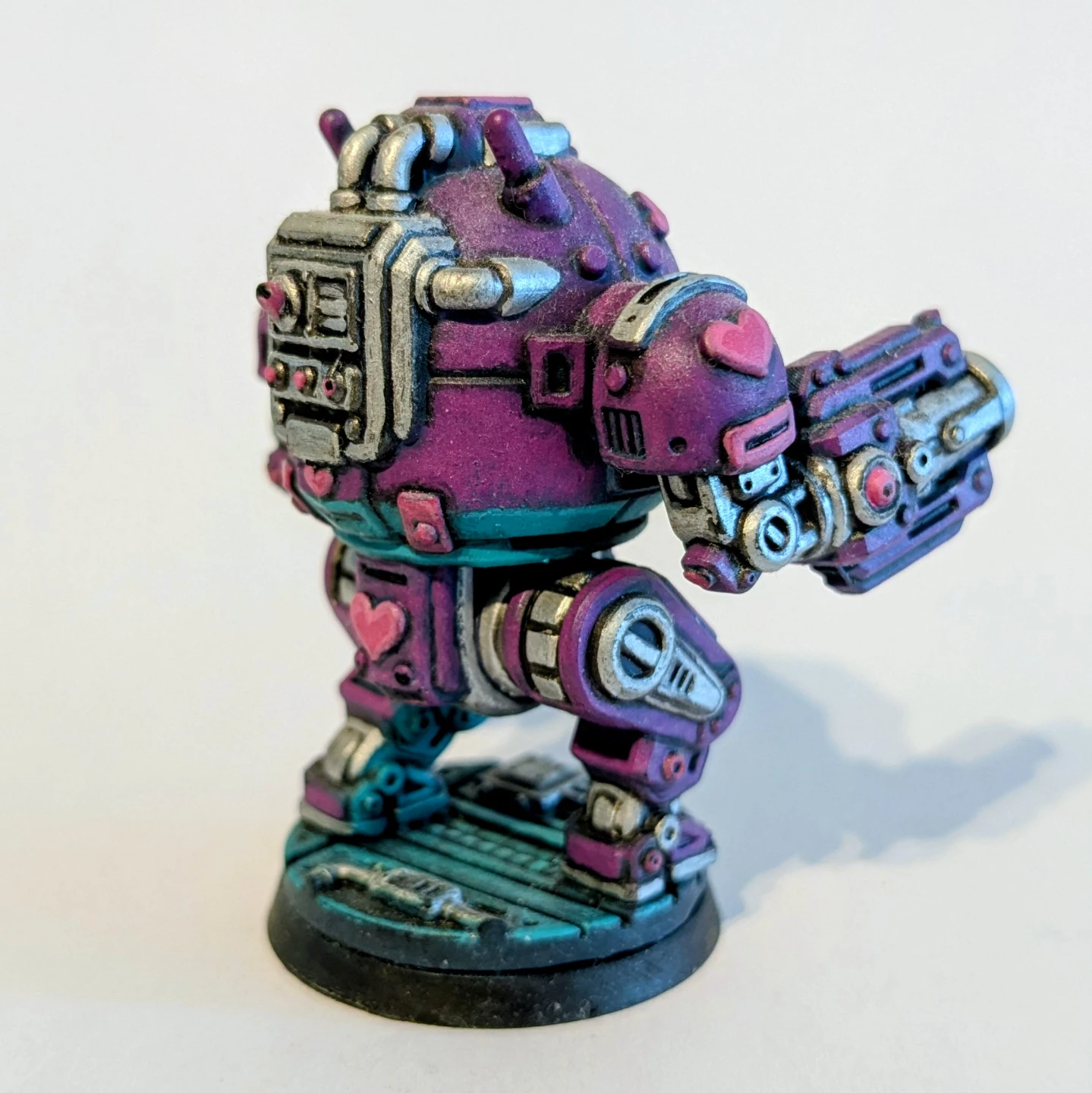 Custom Painted Cute Mech Miniature - photo 3