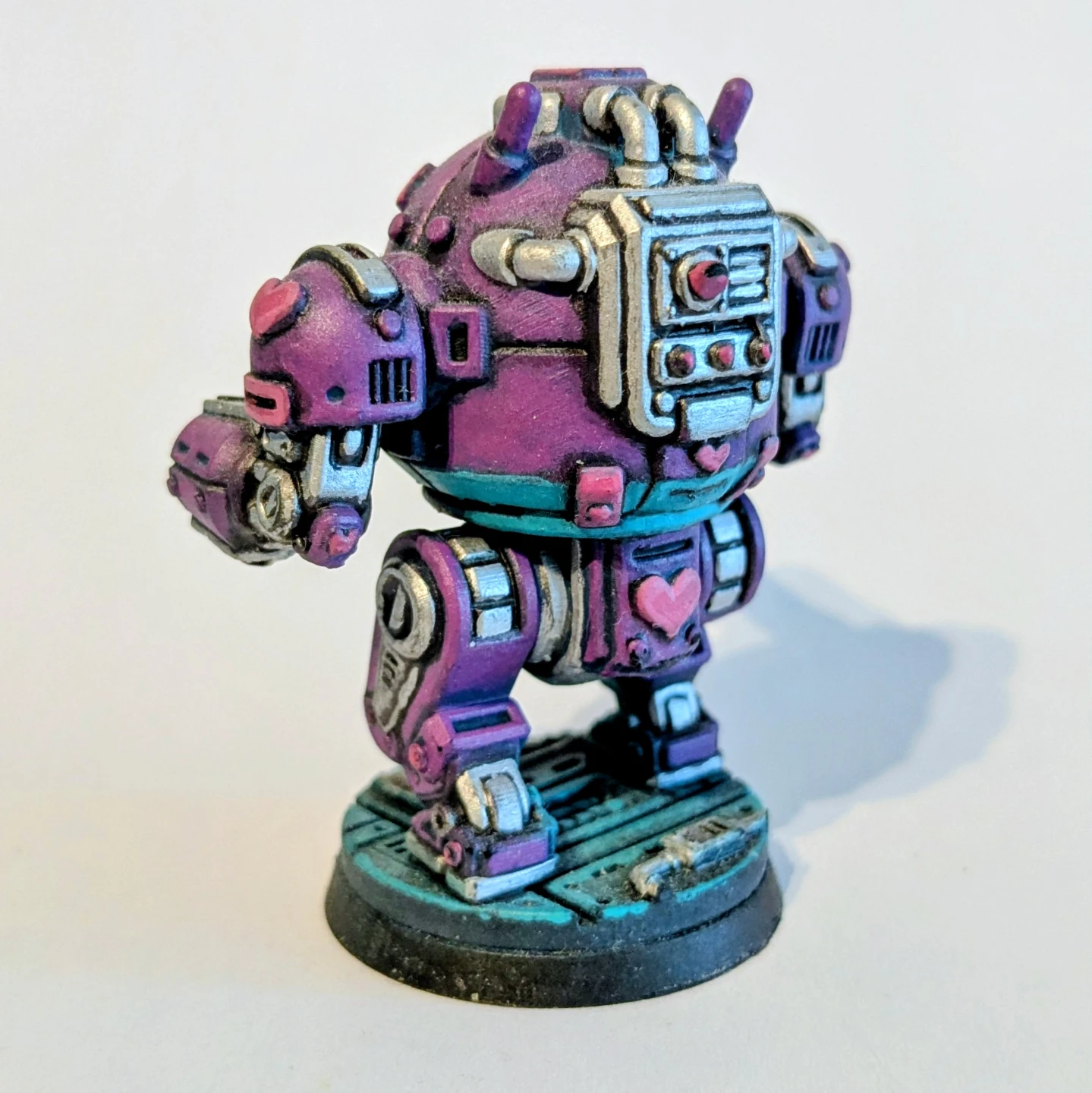 Custom Painted Cute Mech Miniature - photo 4