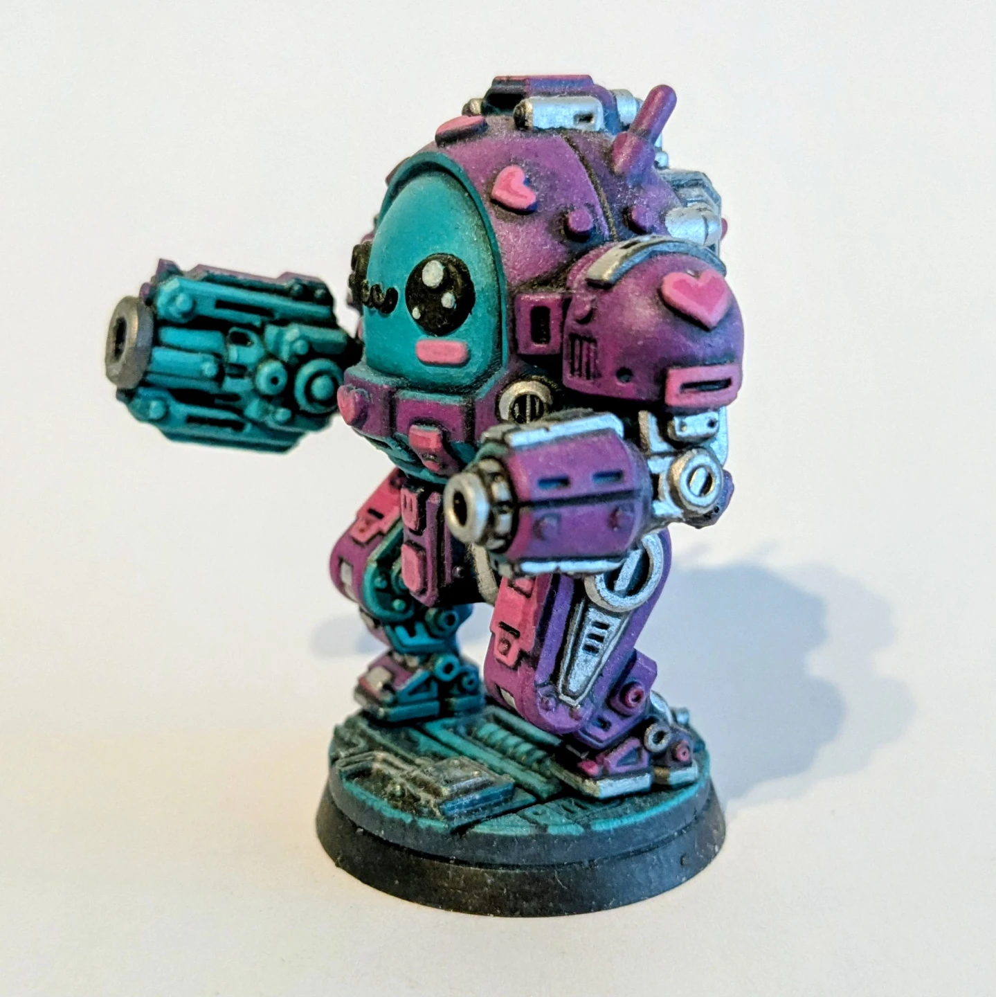 Custom Painted Cute Mech Miniature - photo 5