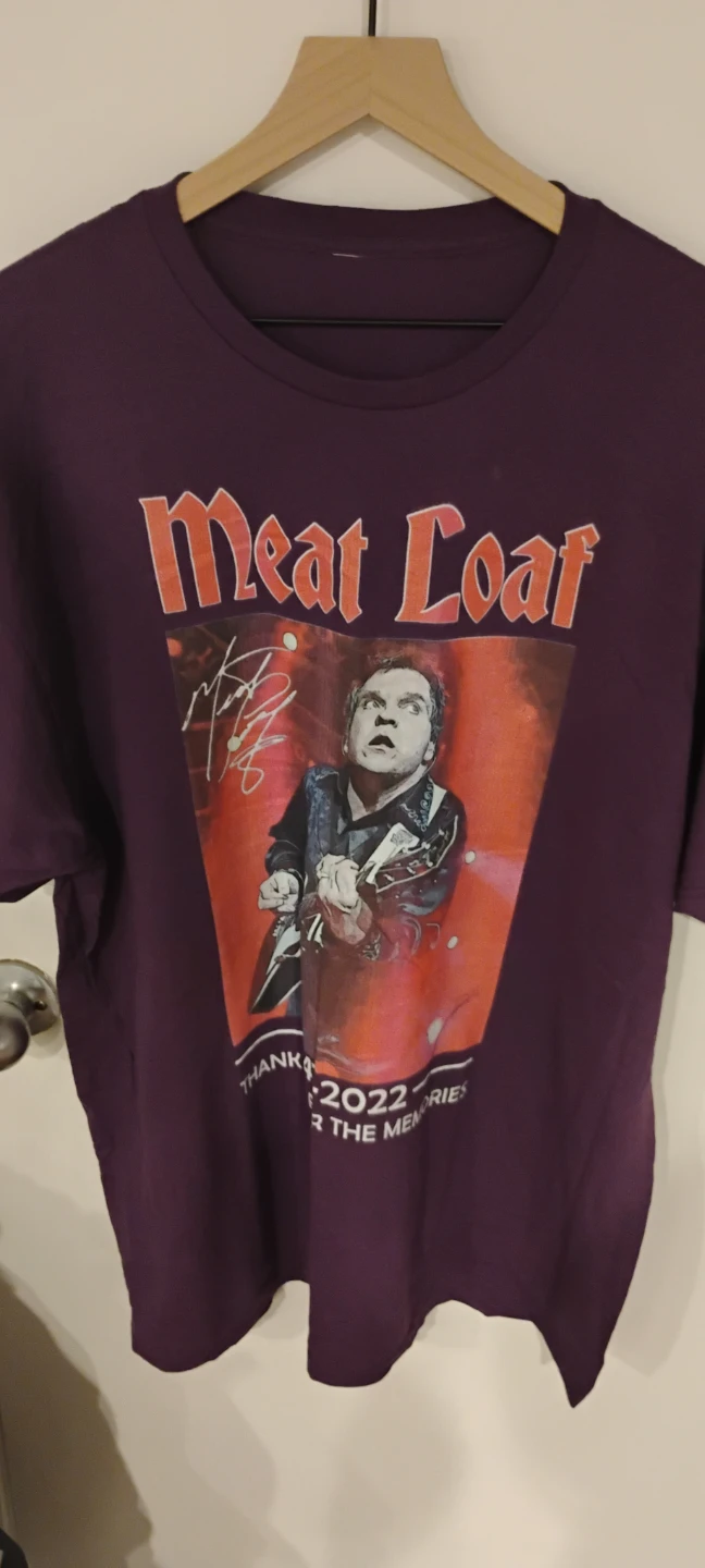 Meat Loaf T-Shirt 2022 Tour Shirt