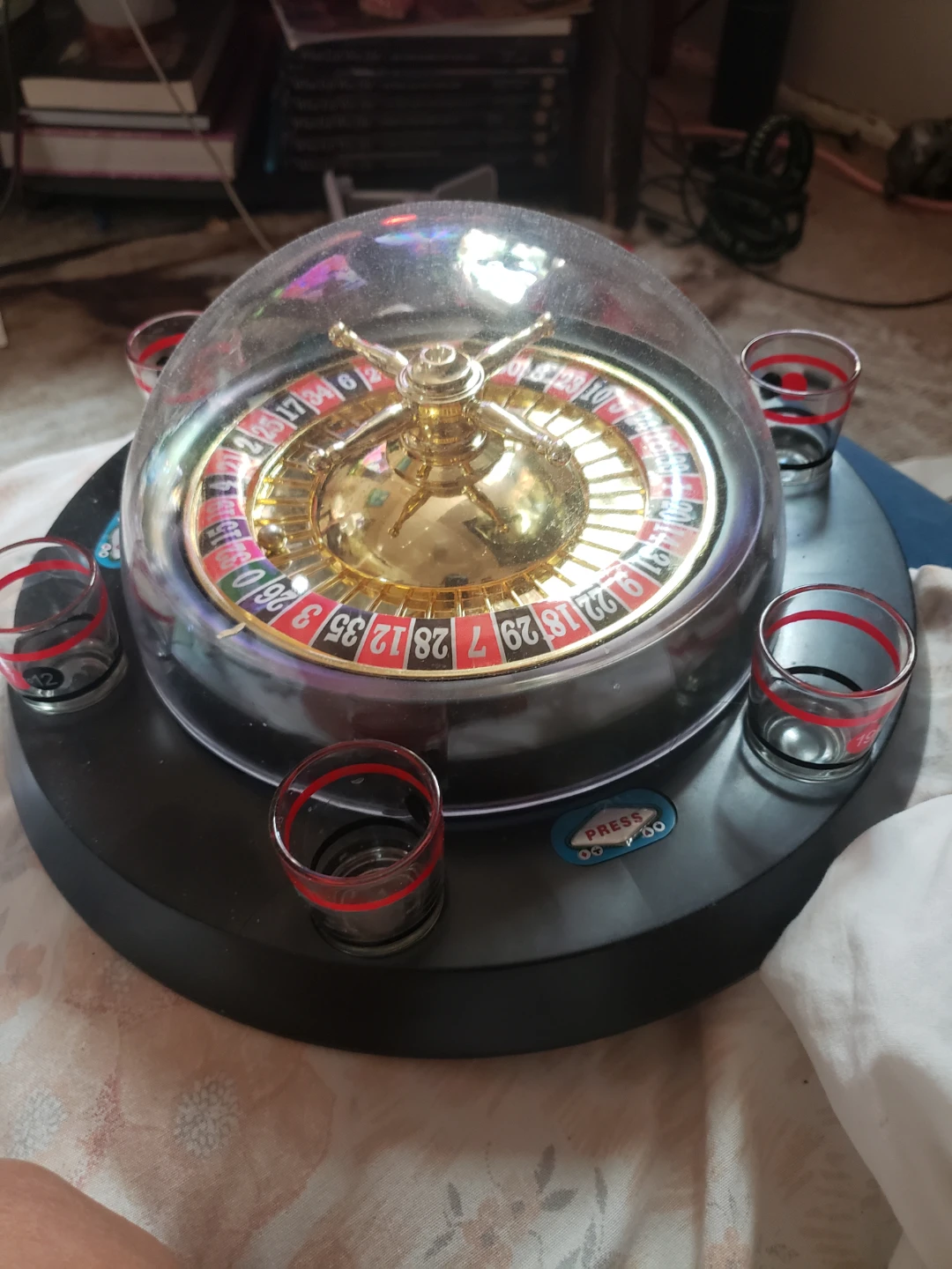 Shot Glass Roulette Game