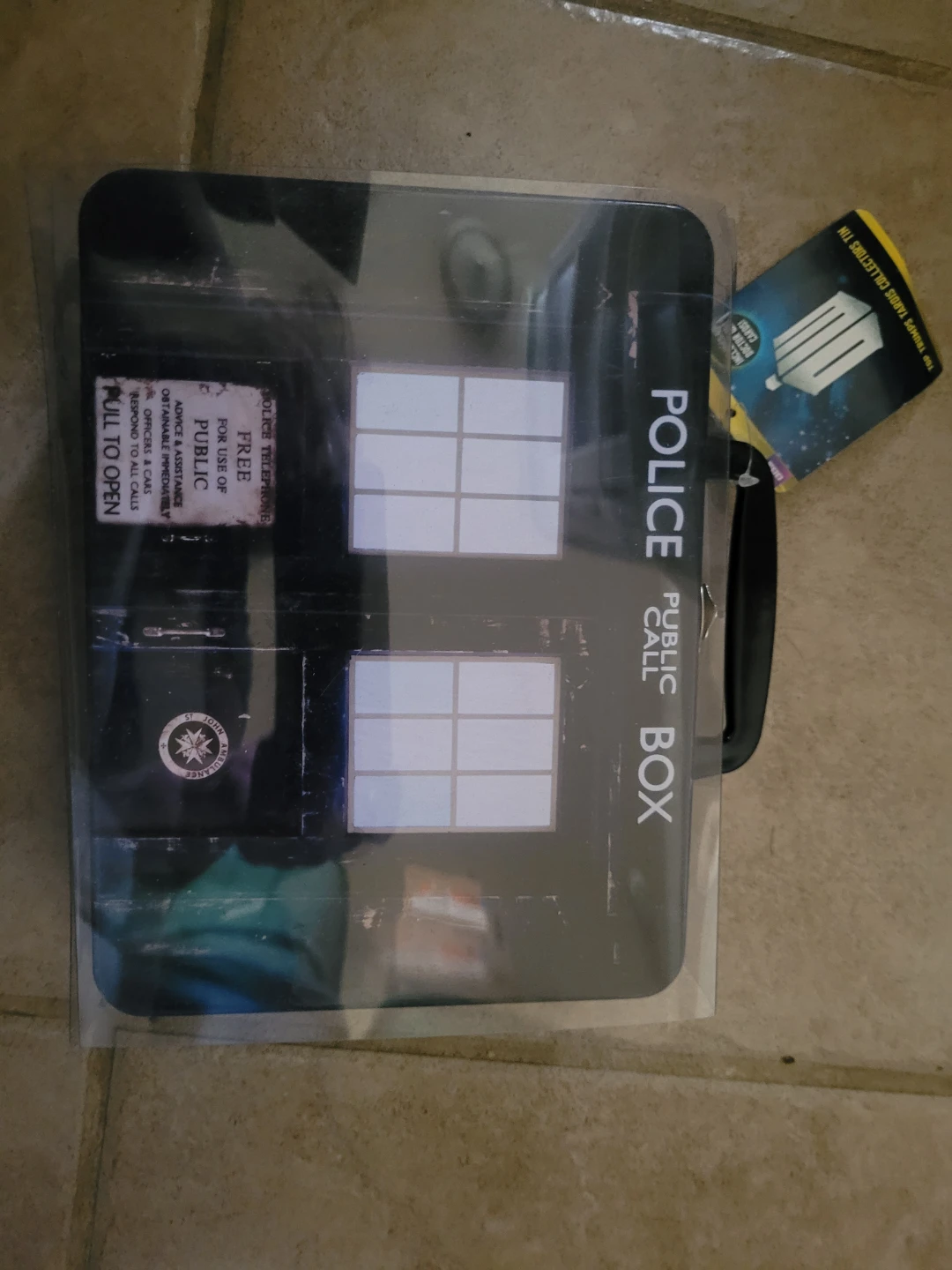 Doctor Who Tardis Tin Lunch Box