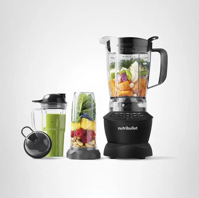 Nutribullet Full-Size Blender Combo, Matte Black