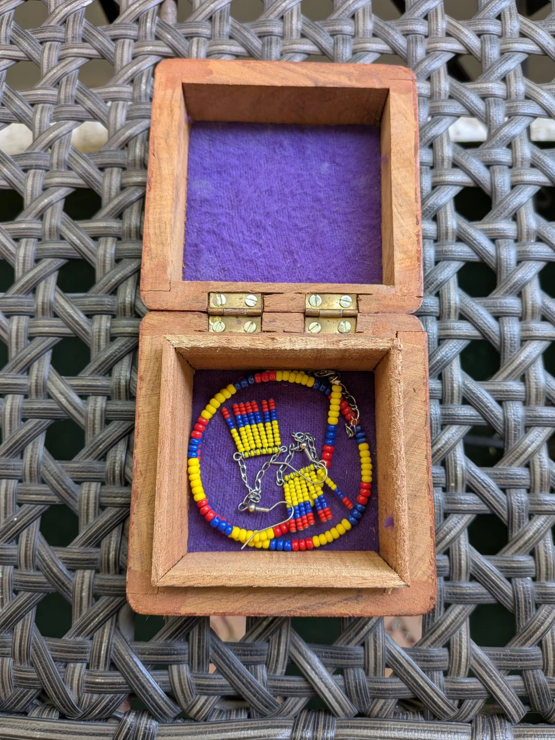 Hand Carved Wooden Box - photo 4