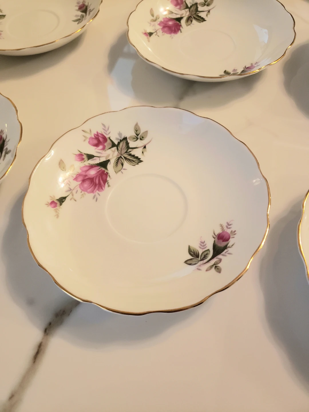 New Royal Rose Saucers $10 for all 11 - photo 2