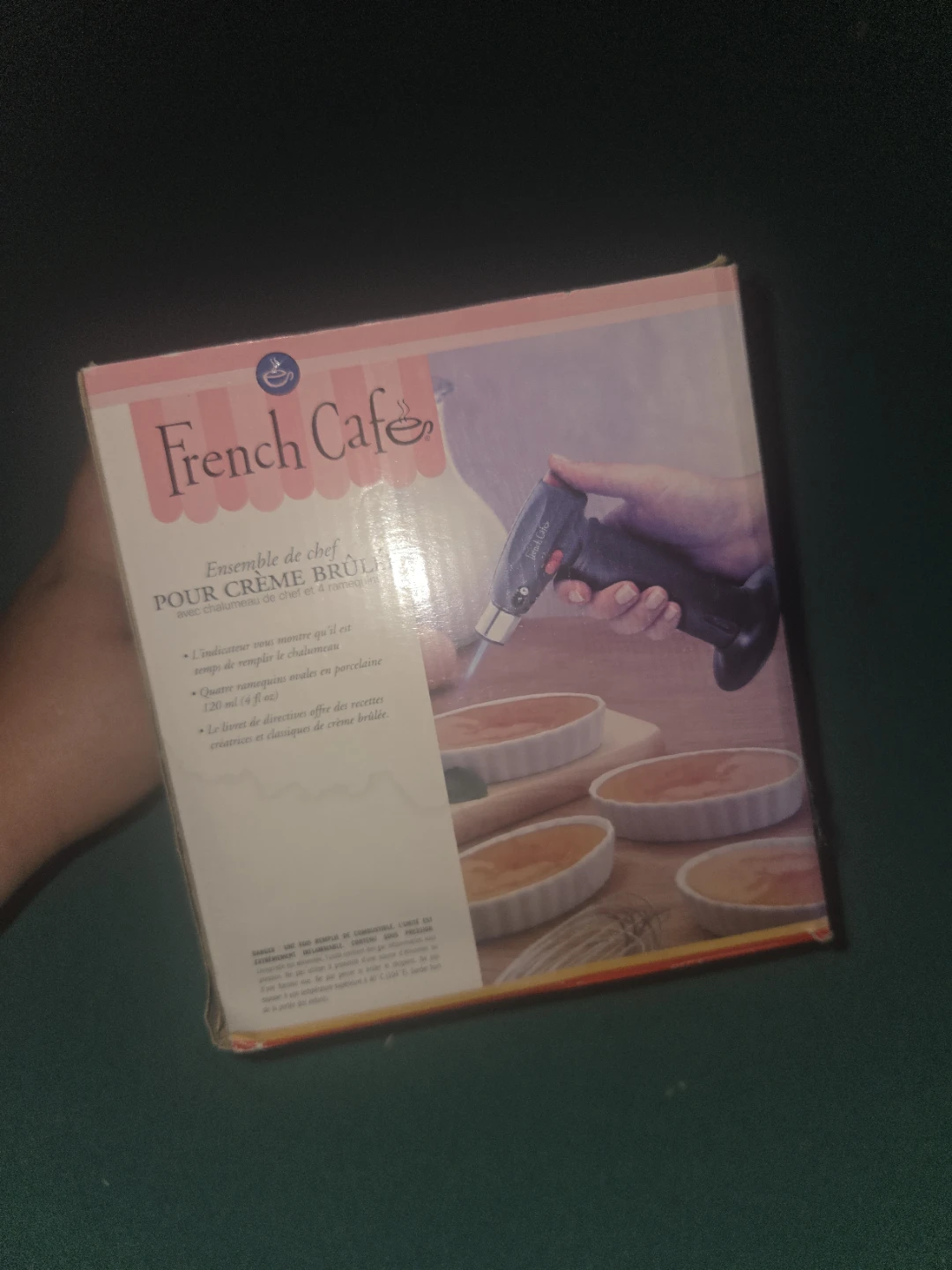 French Cafe Creme Brulee Torch Set