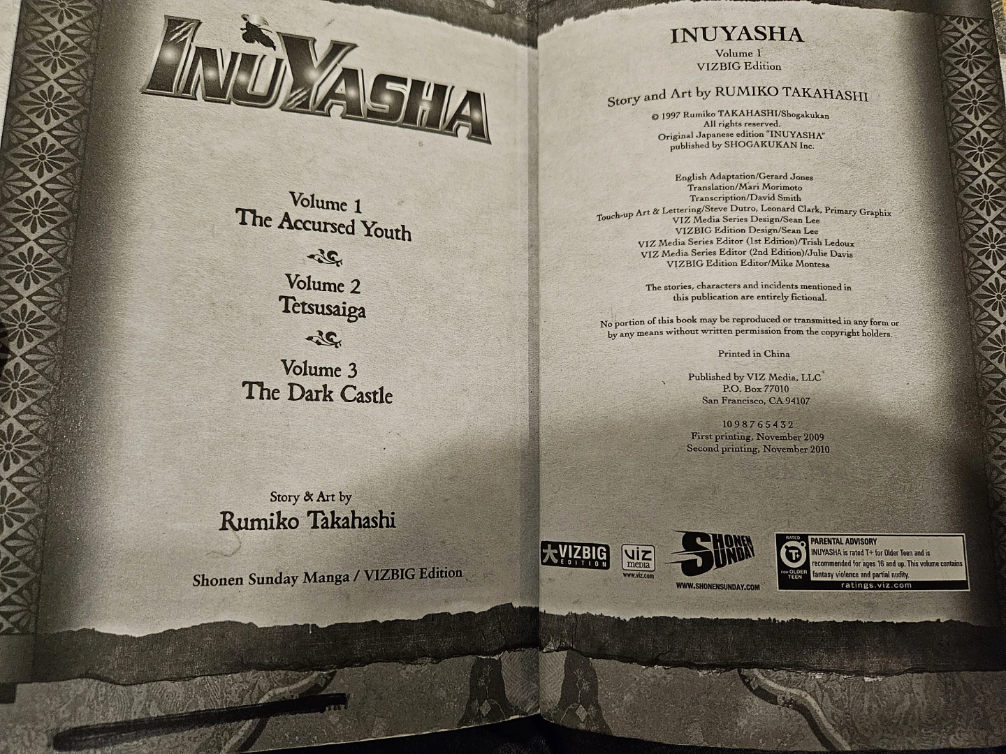 Inuyasha Volume 1 Three-in-One Manga - photo 4