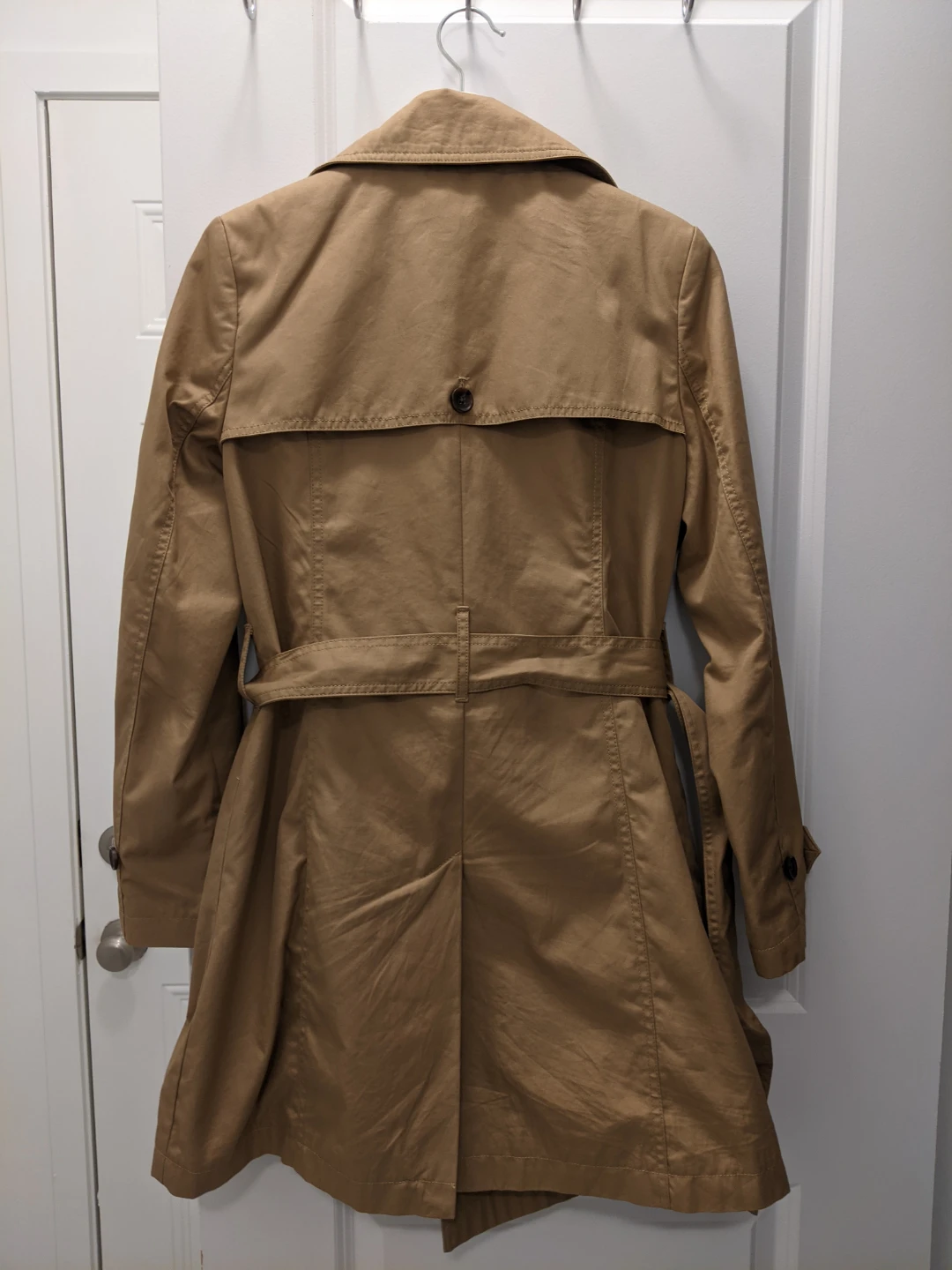 Banana Republic Tan Double-Breasted Trench Coat - photo 2