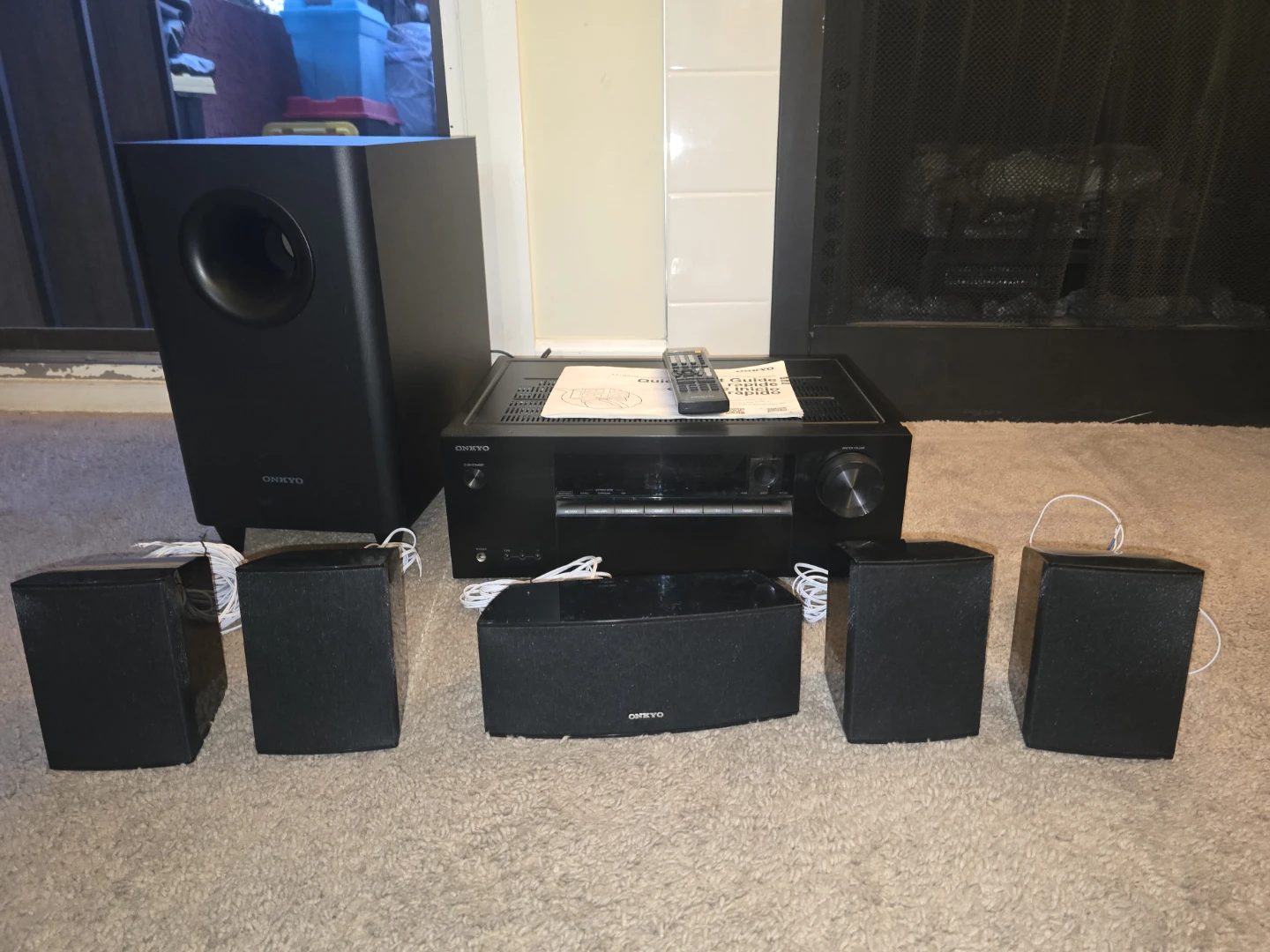 Onkyo HT-R395 Home Theater 5.1 Channel Dolby AV Receiver