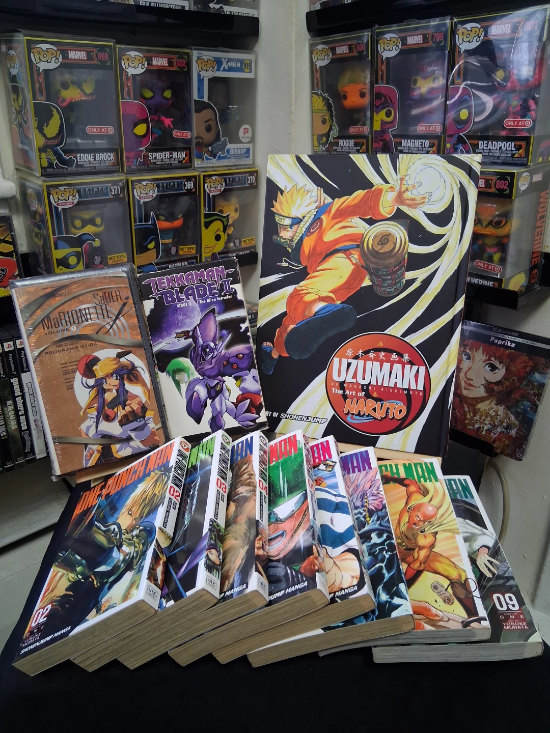 Naruto, Tekkaman Blade, Saber Marionette Bundle (Free shir