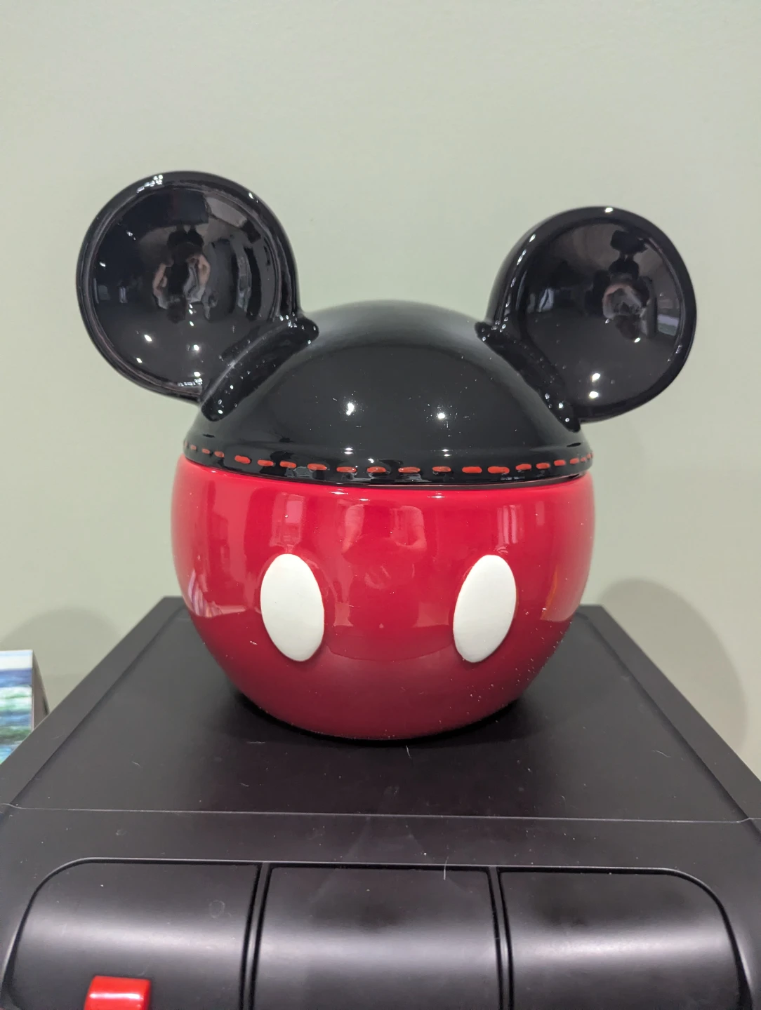 Disney Mickey Mouse Ceramic Cookie Jar