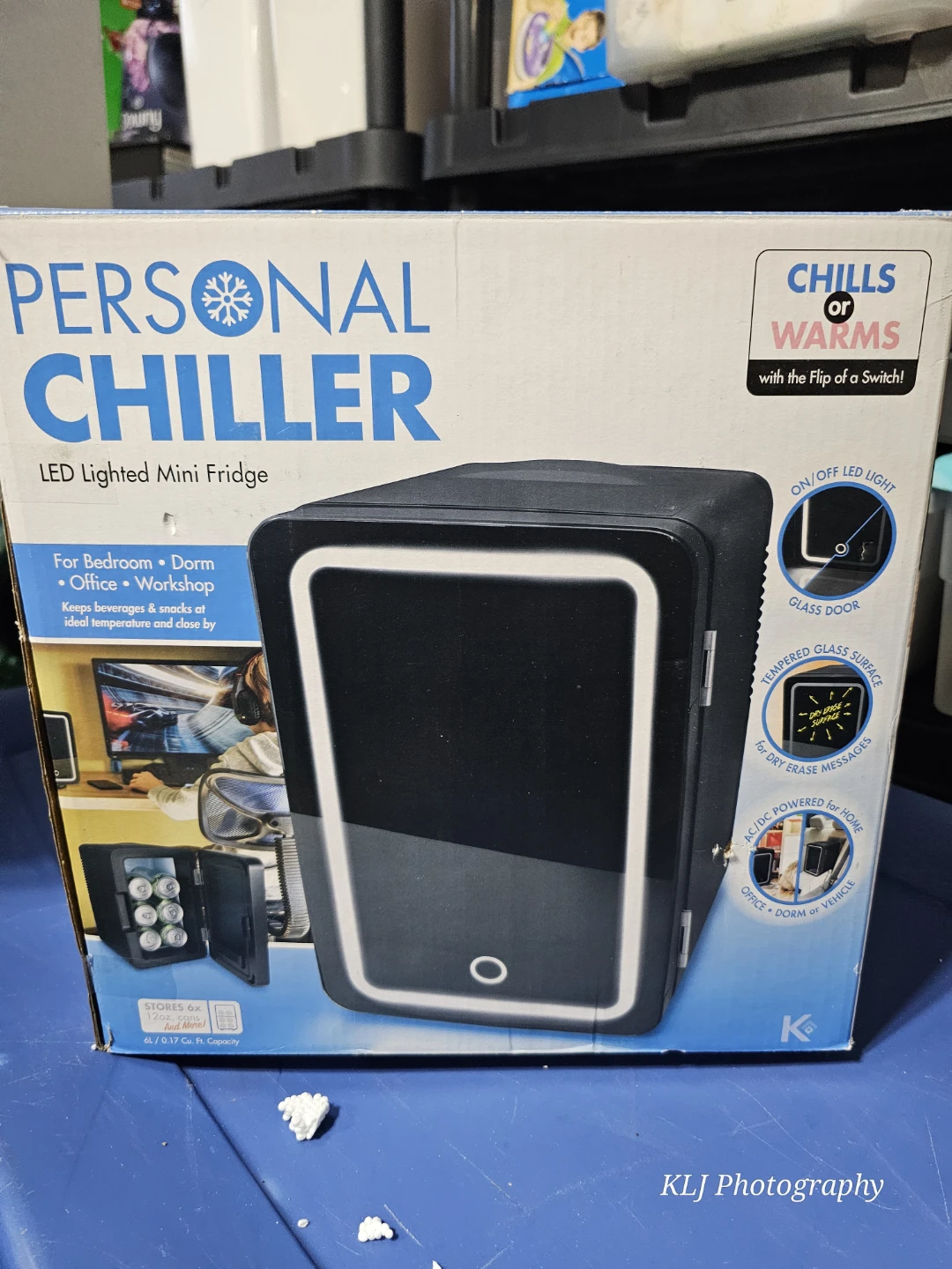 Personal Chiller LED Lighted Mini Fridge - photo 4