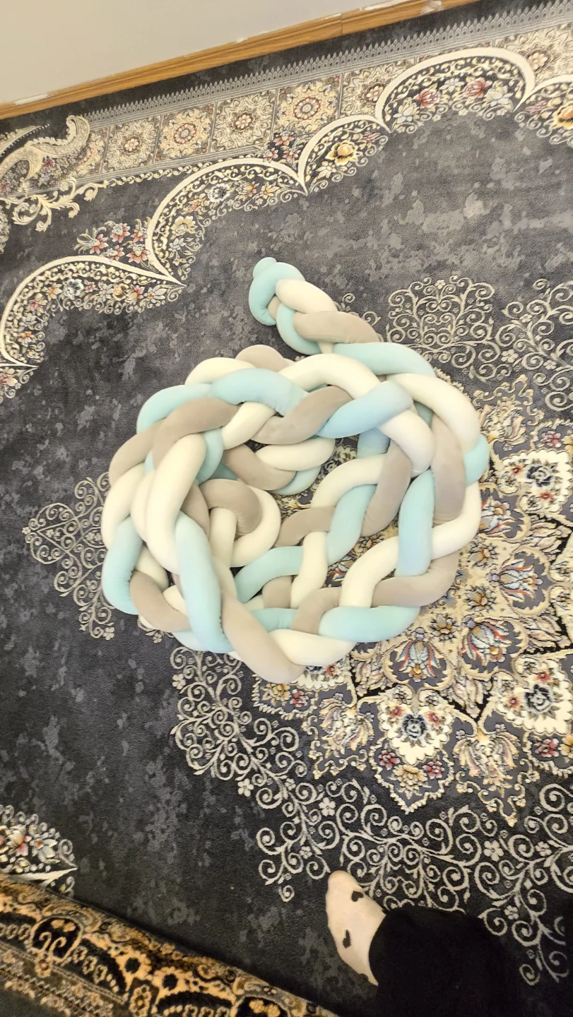 Braided Crib Bumper