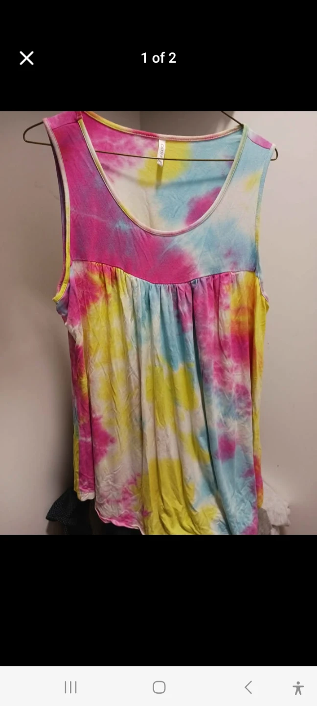 Tie-Dye Tank Top