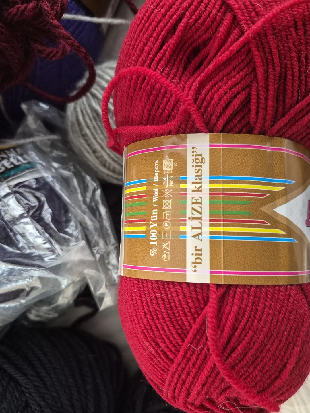 Assorted Yarn leftover - photo 4