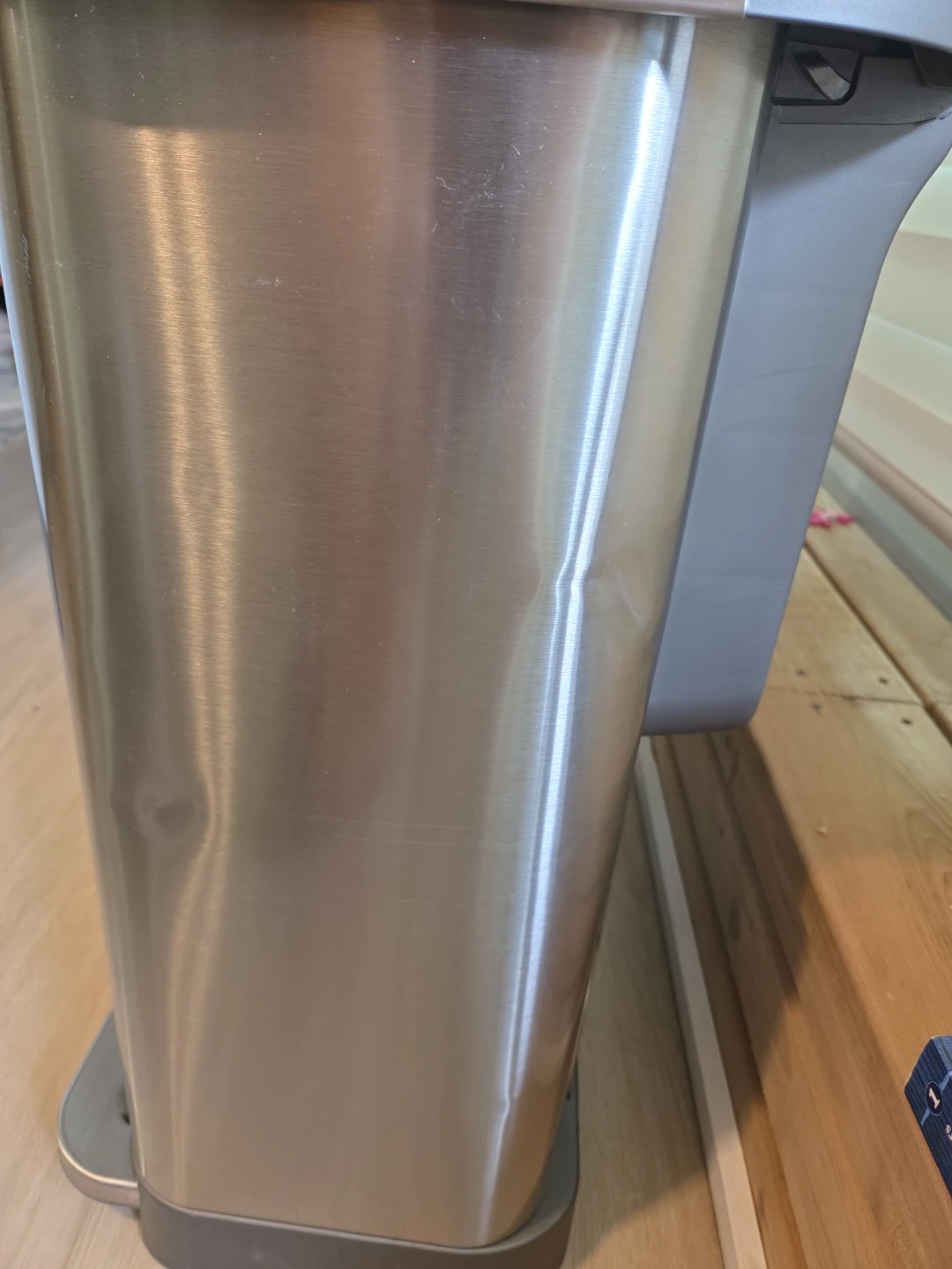 Simplehuman 58L Dual Compartment Stainless Steel Kitchen Bin - photo 4